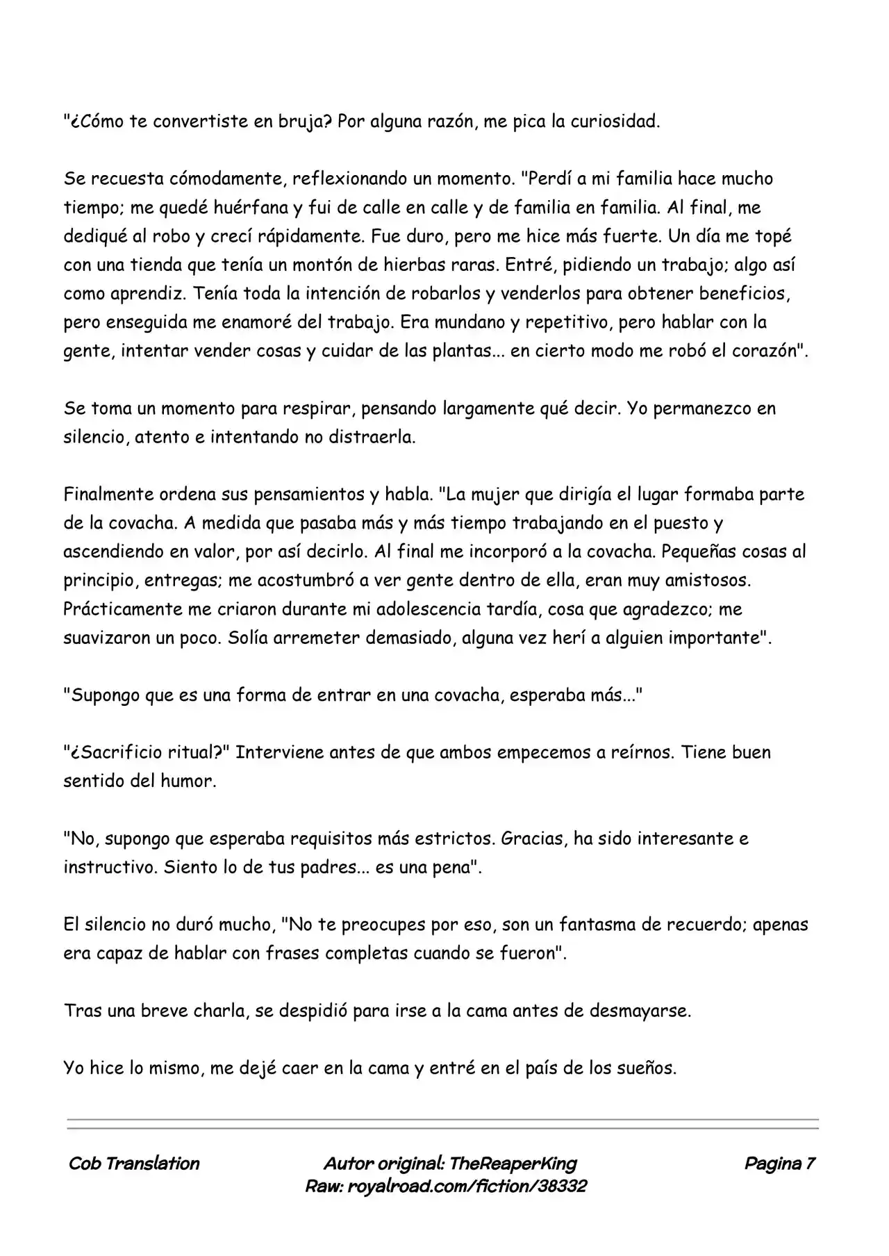 Realidad De Minecraft (Novela) - Capítulo 82 - Página 7 - LectorTMOo