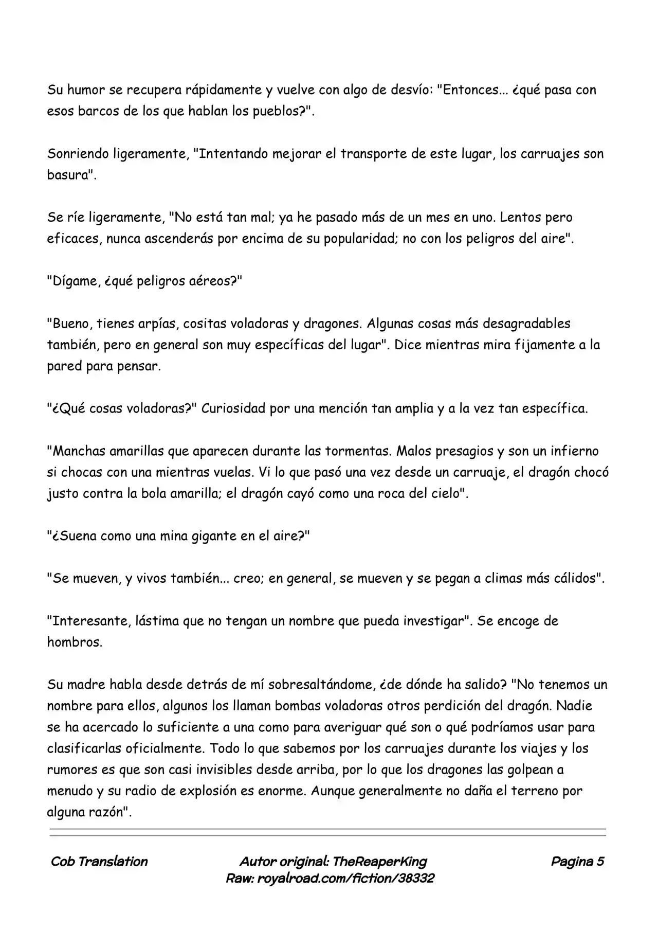 Realidad De Minecraft (Novela) - Capítulo 83 - Página 5 - LectorTMOo