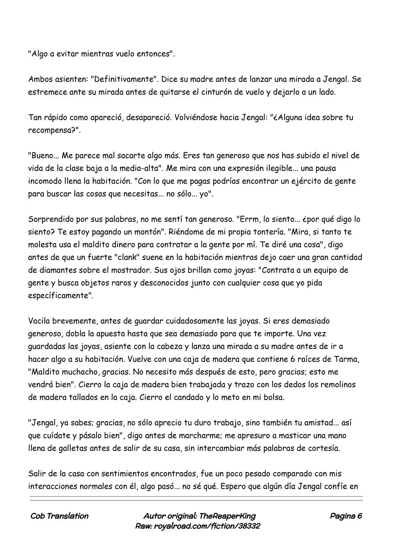 Realidad De Minecraft (Novela) - Capítulo 83 - Página 6 - LectorTMOo