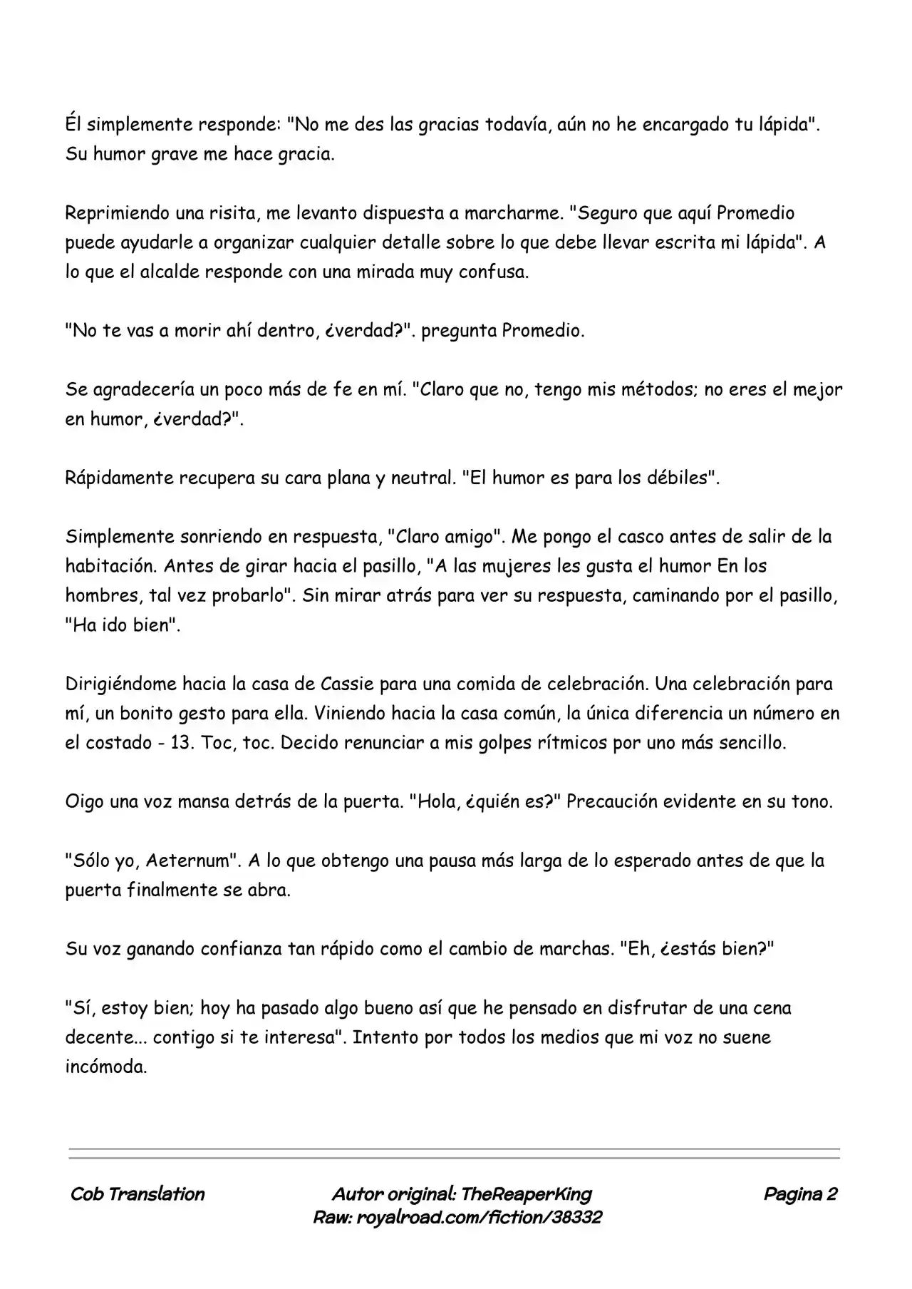 Realidad De Minecraft (Novela) - Capítulo 87 - Página 2 - LectorTMOo