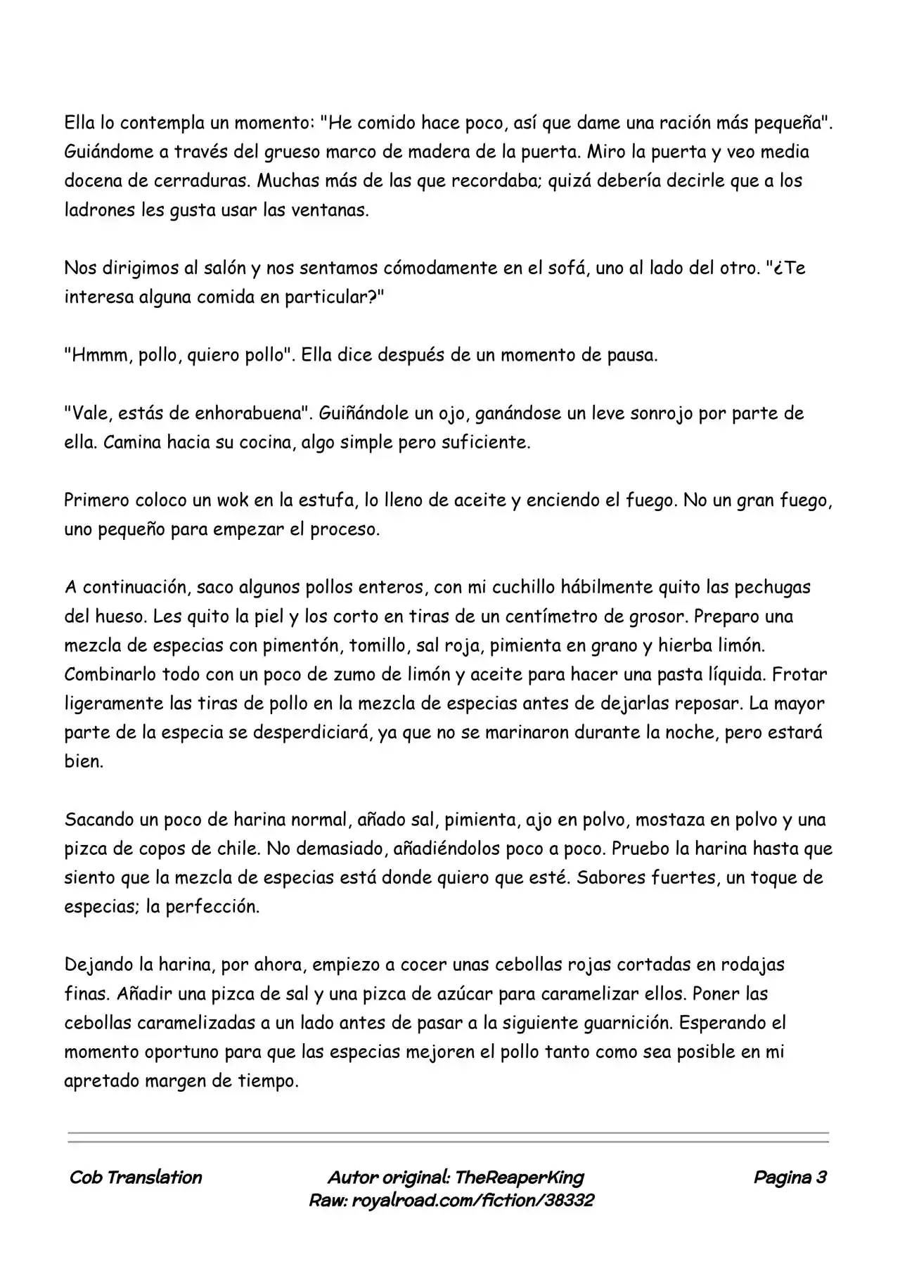 Realidad De Minecraft (Novela) - Capítulo 87 - Página 3 - LectorTMOo