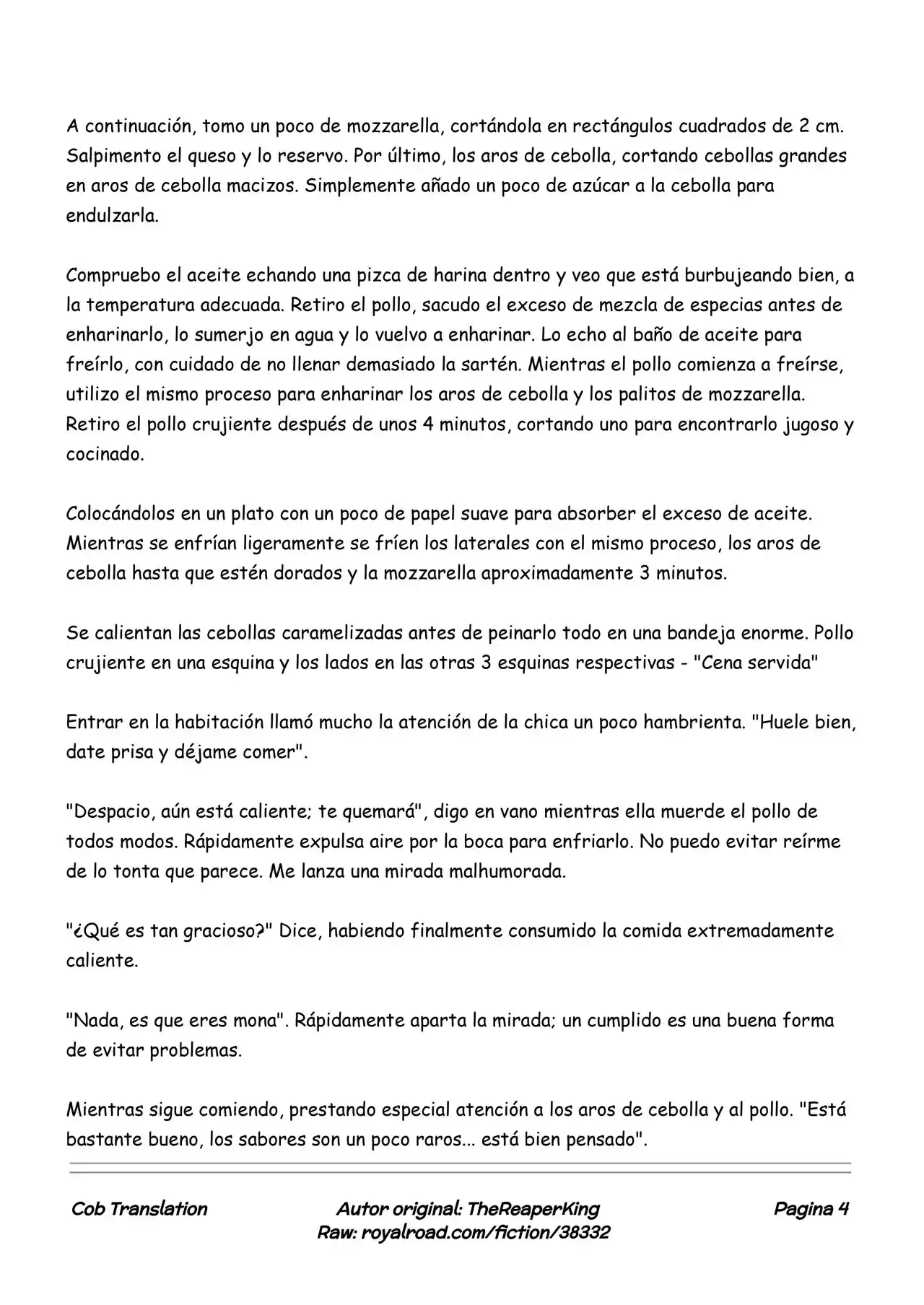 Realidad De Minecraft (Novela) - Capítulo 87 - Página 4 - LectorTMOo