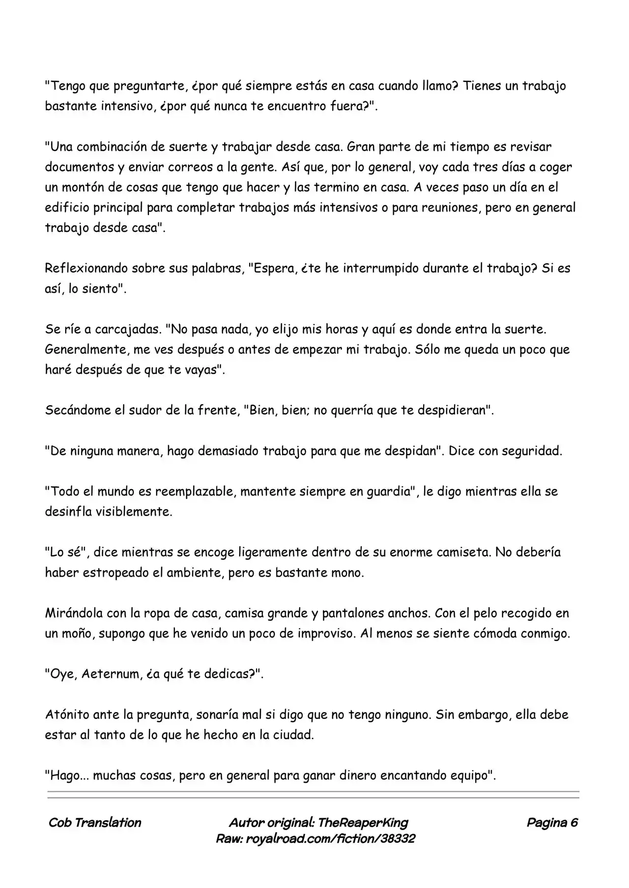 Realidad De Minecraft (Novela) - Capítulo 87 - Página 6 - LectorTMOo