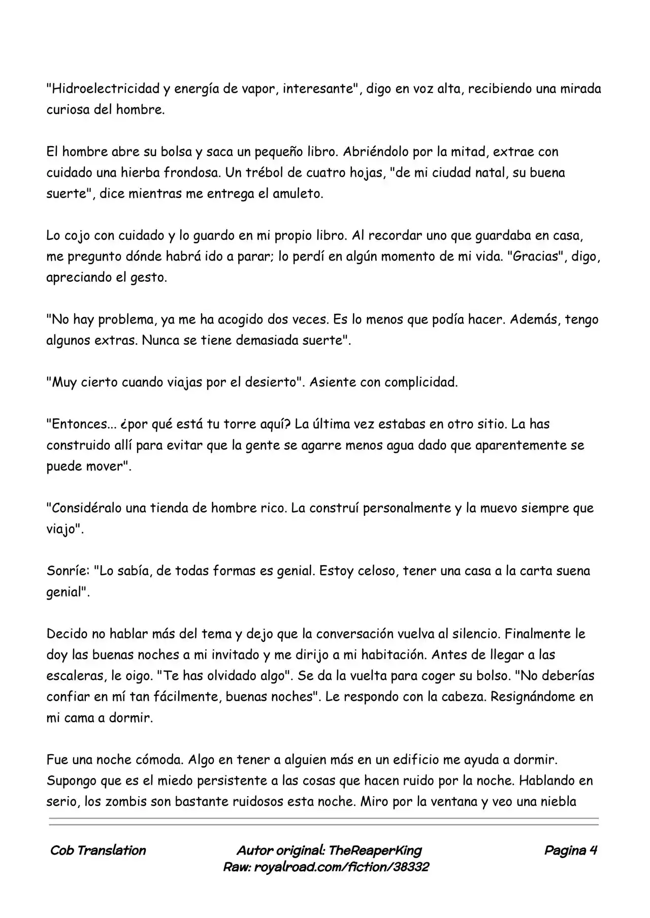 Realidad De Minecraft (Novela) - Capítulo 90 - Página 4 - LectorTMOo