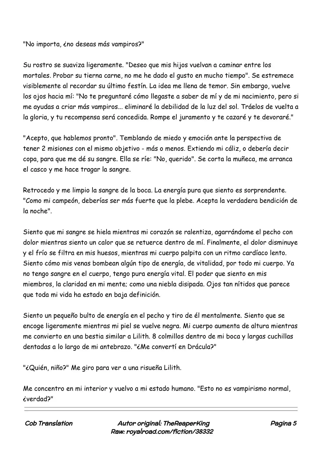 Realidad De Minecraft (Novela) - Capítulo 91 - Página 5 - LectorTMOo