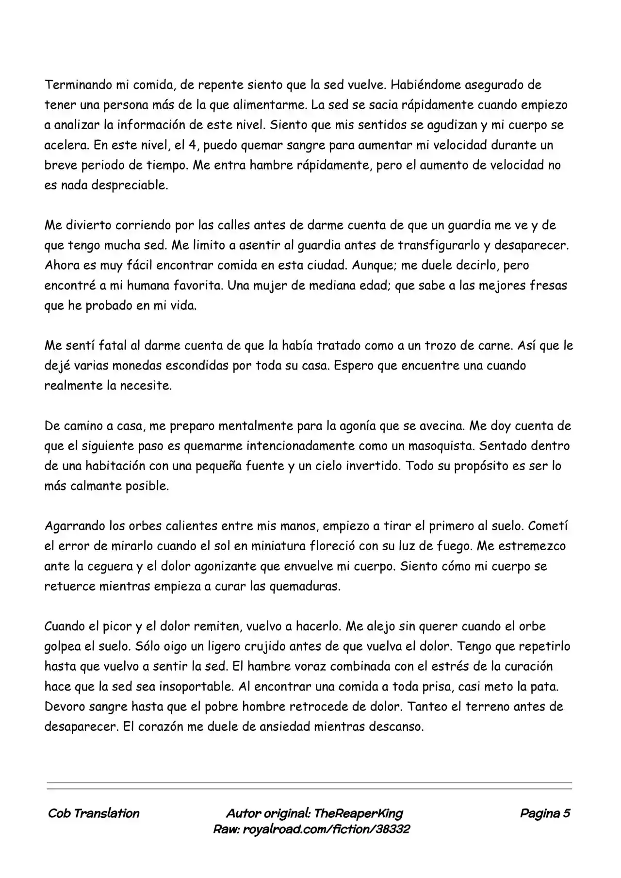Realidad De Minecraft (Novela) - Capítulo 93 - Página 5 - LectorTMOo