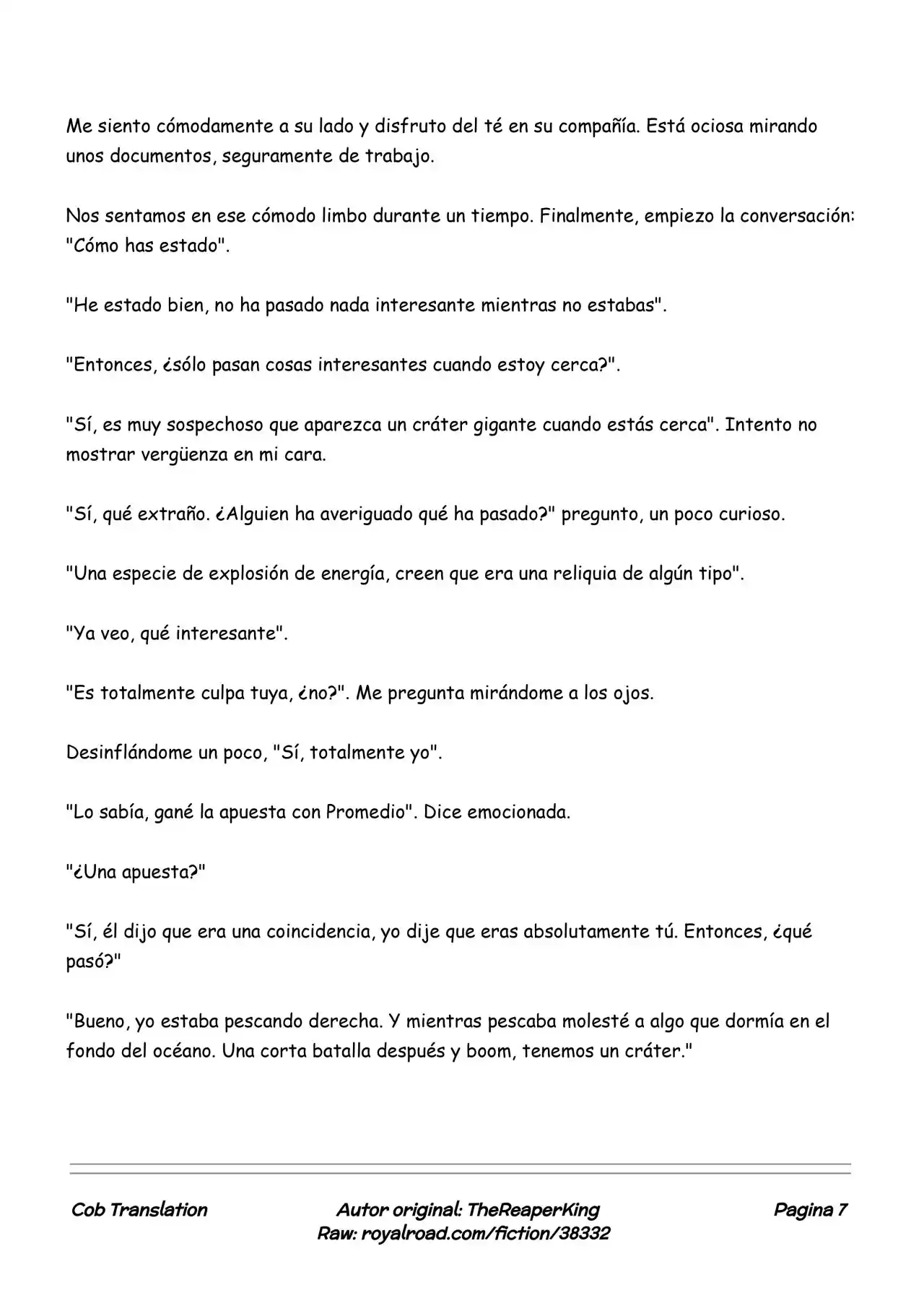 Realidad De Minecraft (Novela) - Capítulo 95 - Página 7 - LectorTMOo