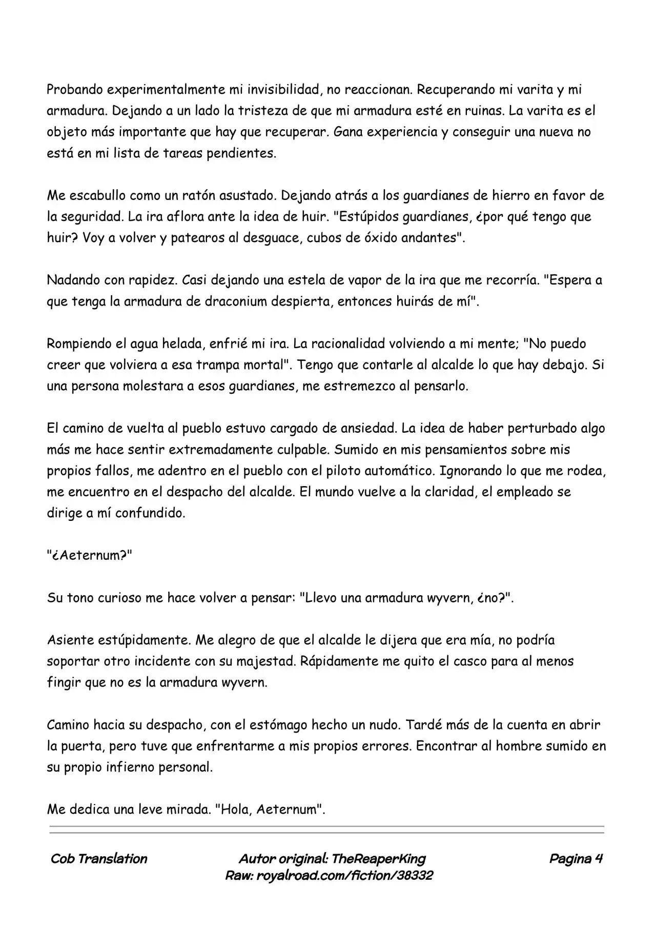 Realidad De Minecraft (Novela) - Capítulo 96 - Página 4 - LectorTMOo