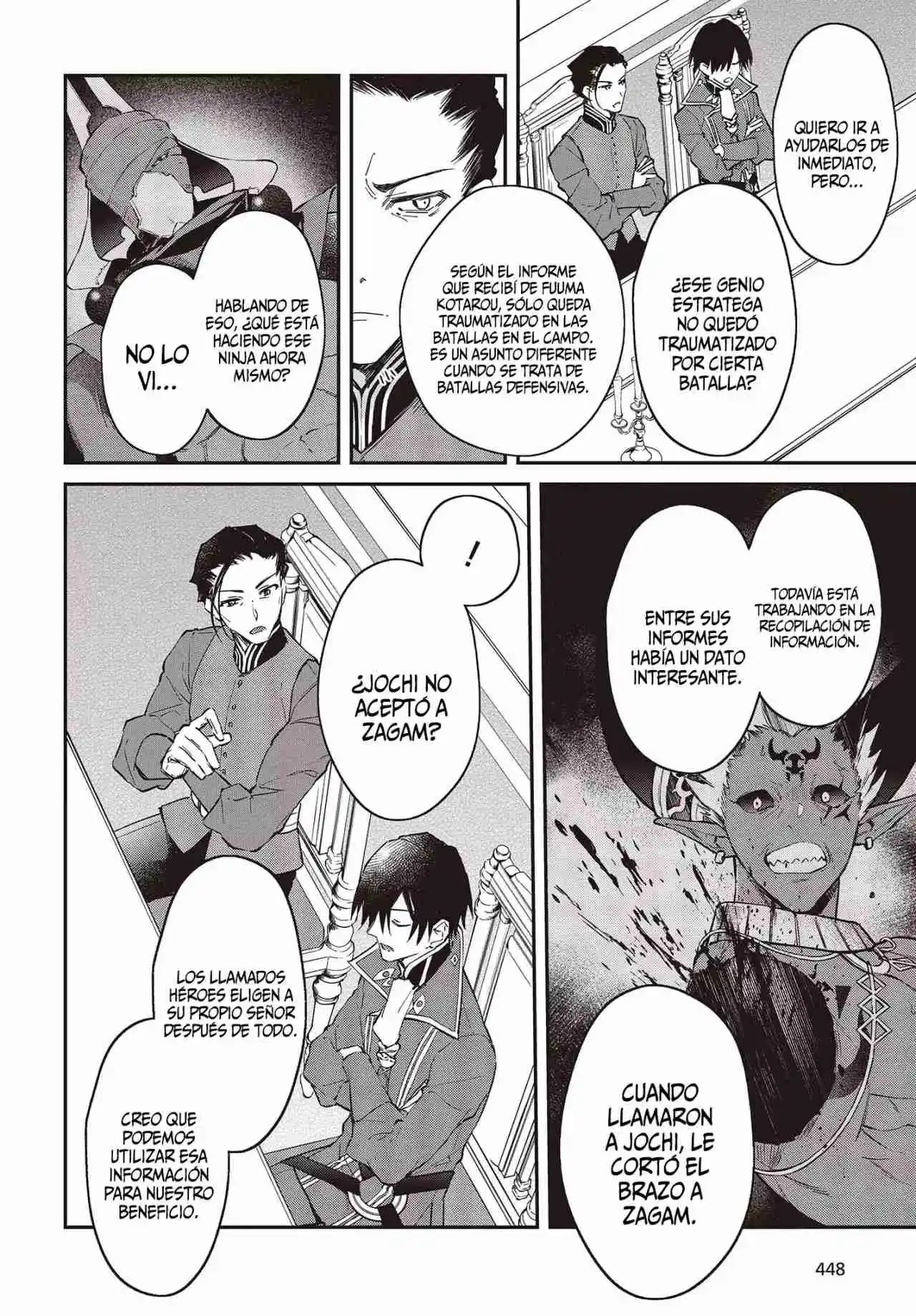 Realist Maou Niyoru Seiiki Naki Isekai Kaikaku - Capítulo 39 - Página 8 - LectorTMOo
