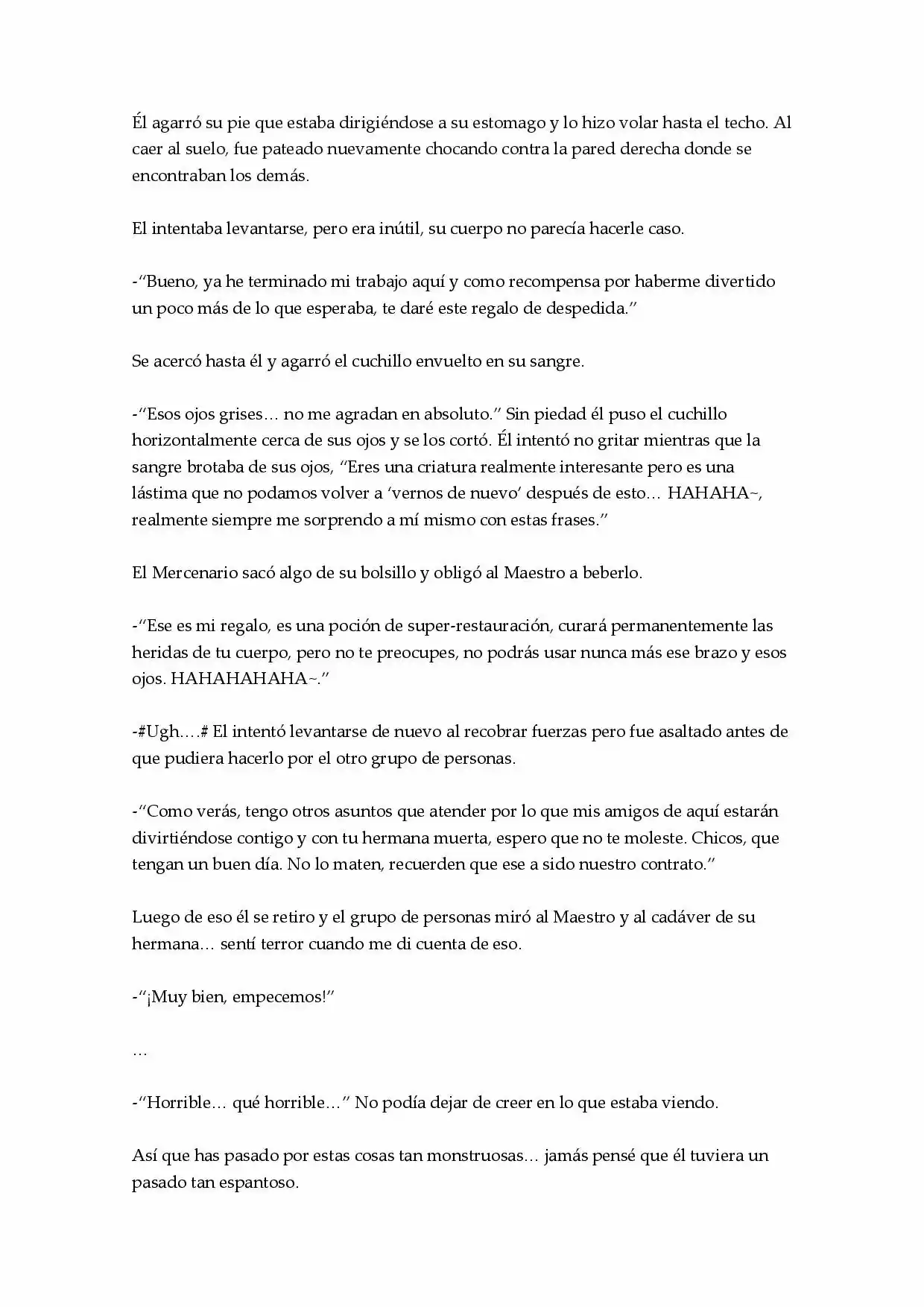 ¿Realmente Buscas Venganza? (Novela) - Capítulo 11 - Página 5 - LectorTMOo