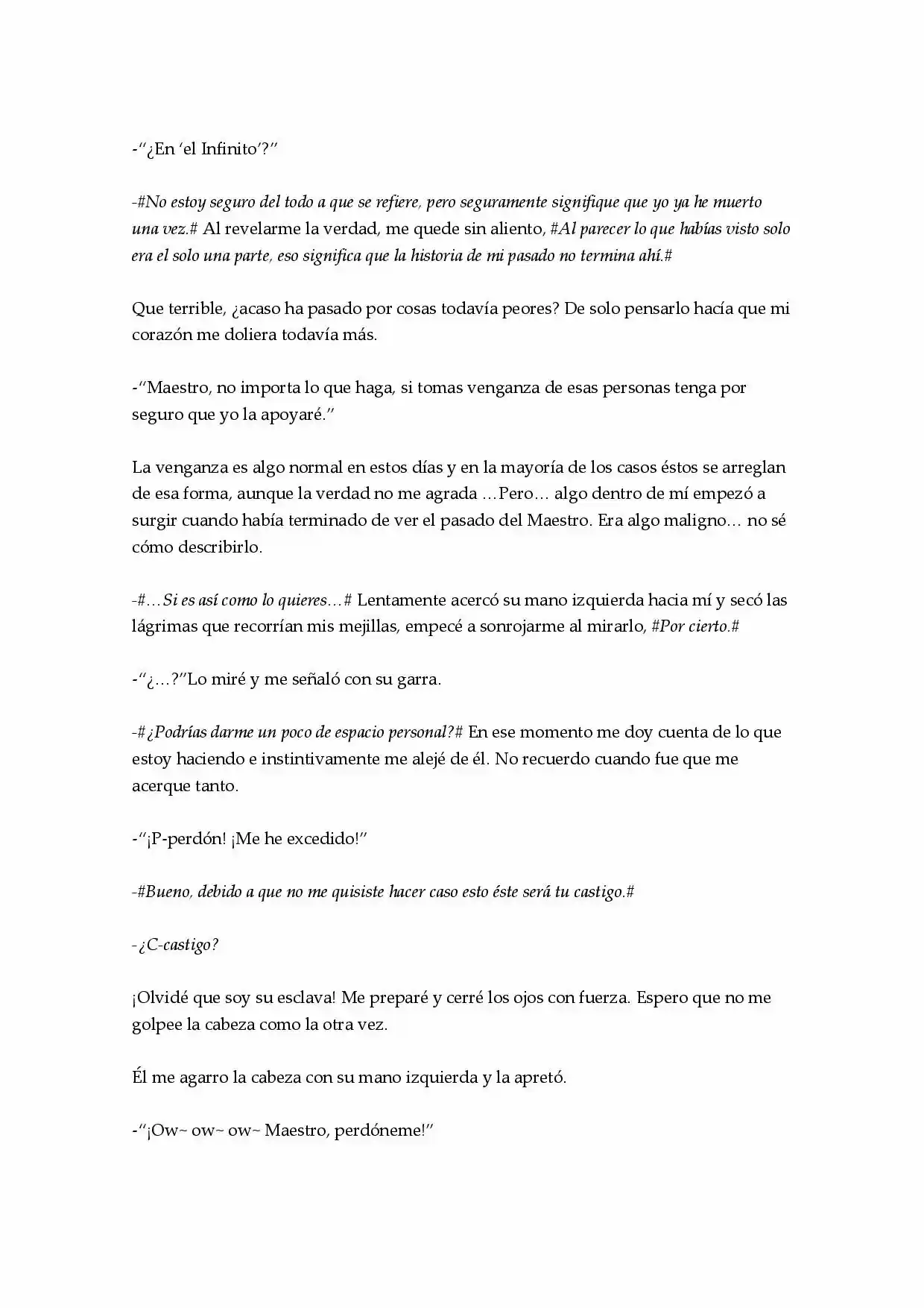¿Realmente Buscas Venganza? (Novela) - Capítulo 12 - Página 5 - LectorTMOo