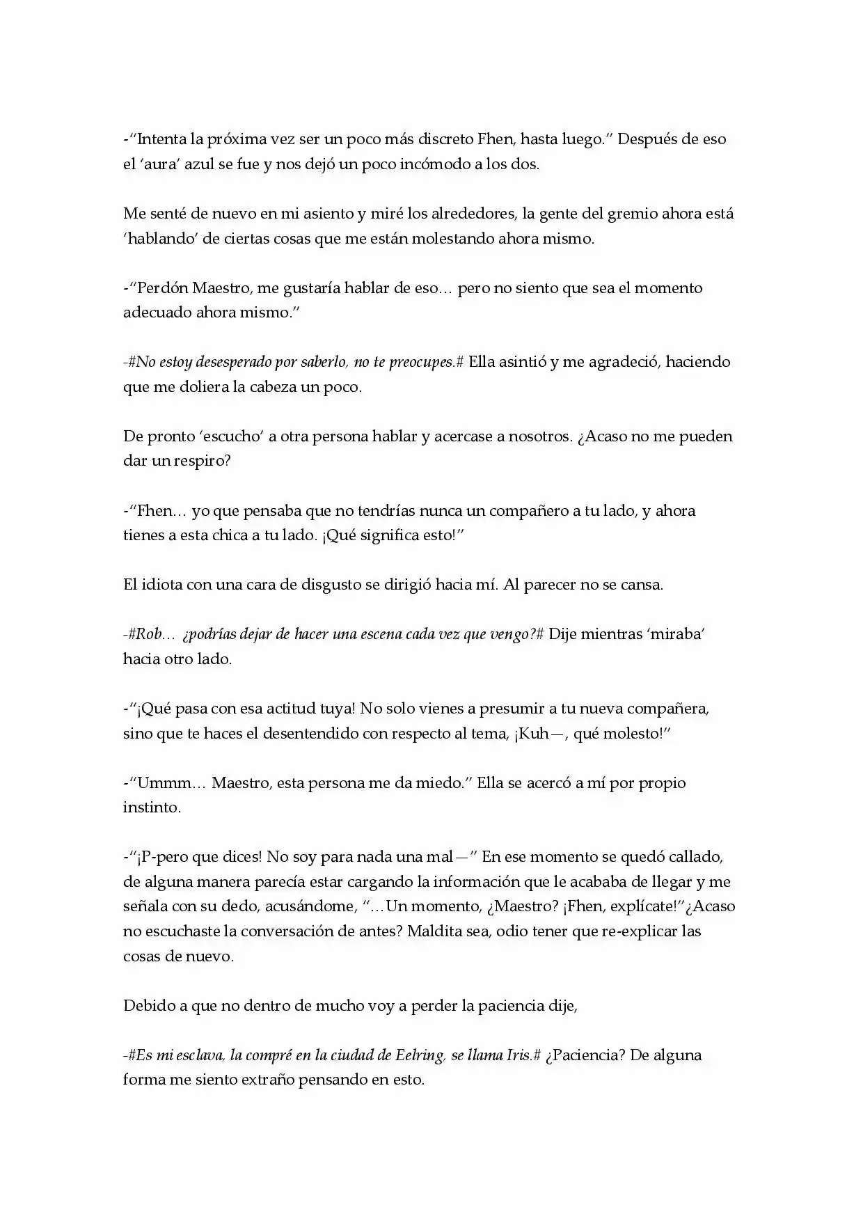 ¿Realmente Buscas Venganza? (Novela) - Capítulo 14 - Página 5 - LectorTMOo