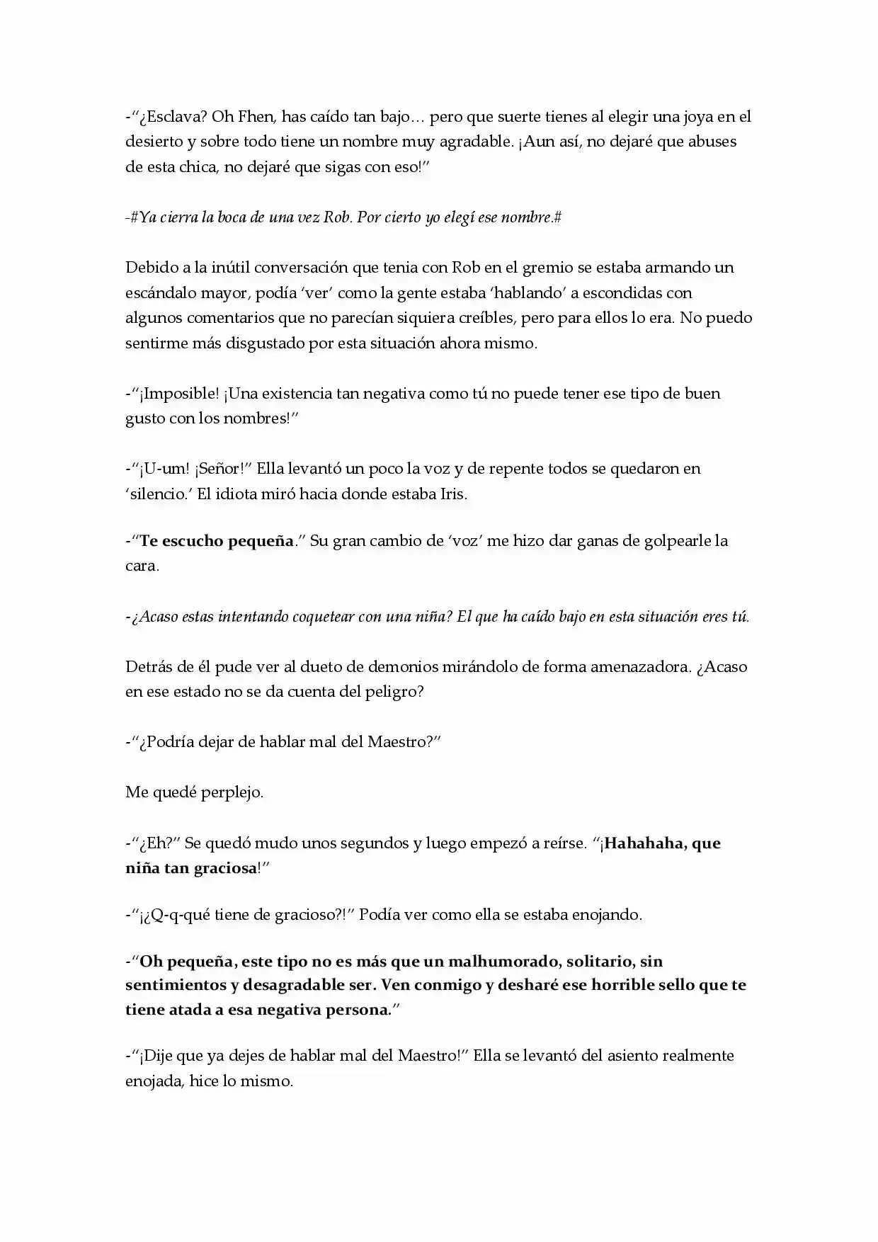 ¿Realmente Buscas Venganza? (Novela) - Capítulo 14 - Página 6 - LectorTMOo