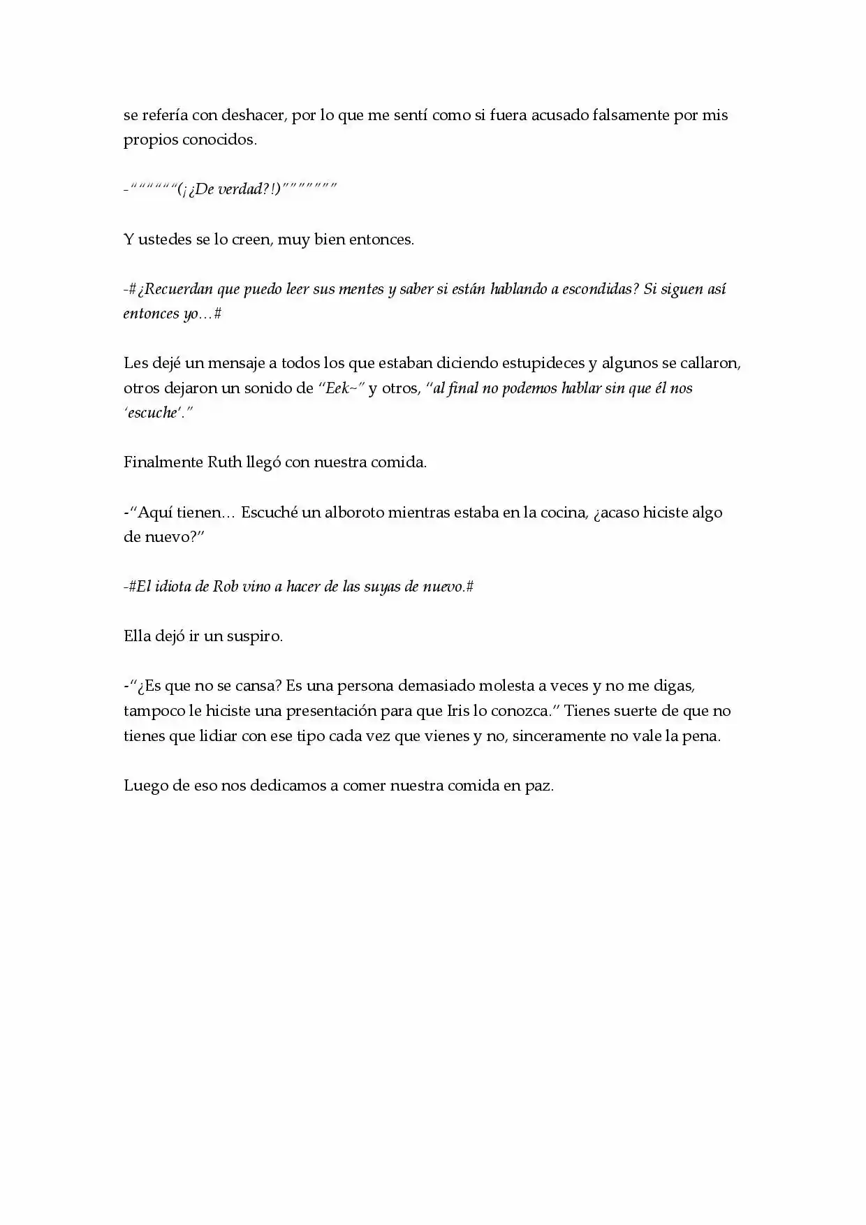¿Realmente Buscas Venganza? (Novela) - Capítulo 14 - Página 9 - LectorTMOo