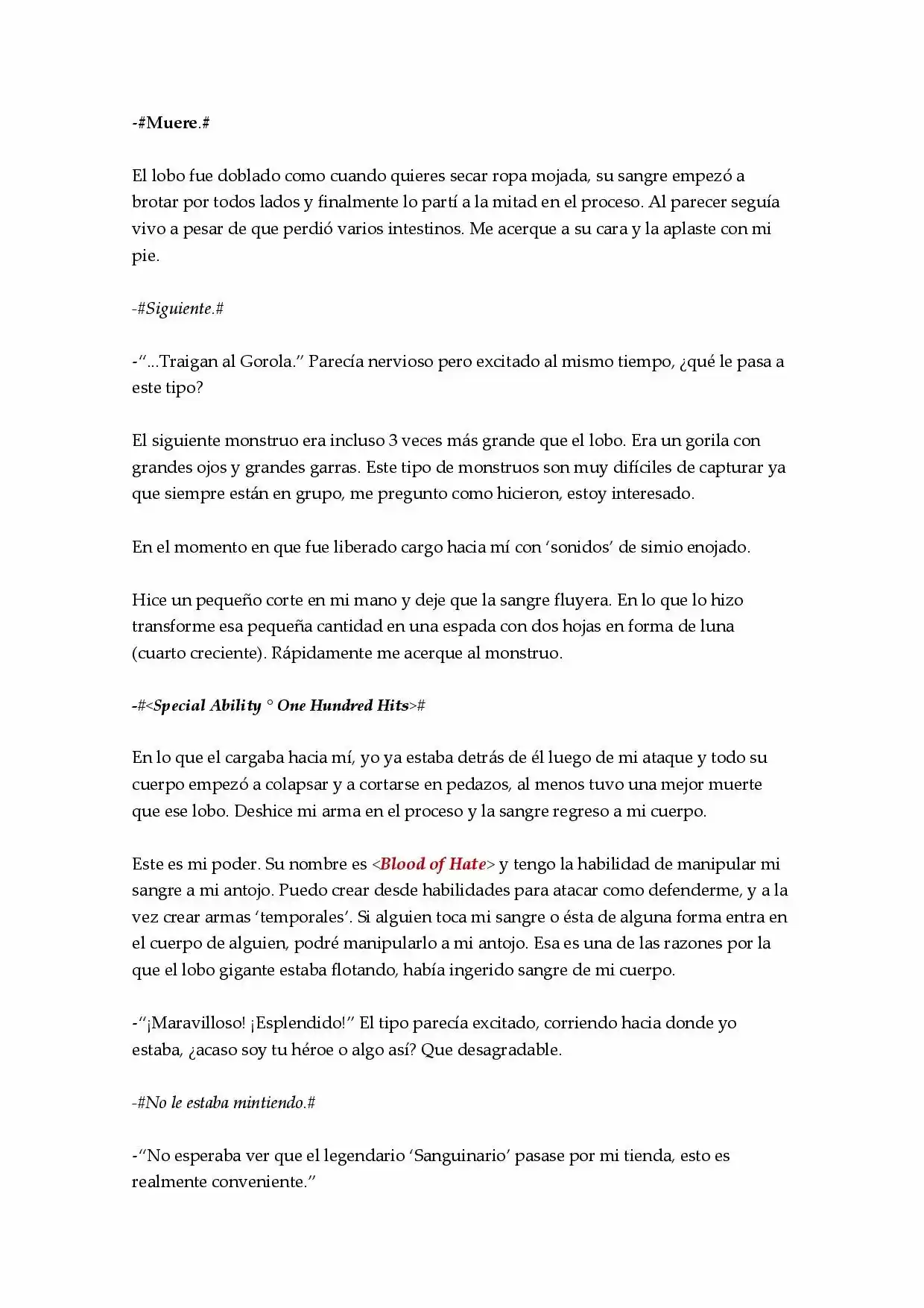 ¿Realmente Buscas Venganza? (Novela) - Capítulo 2 - Página 4 - LectorTMOo