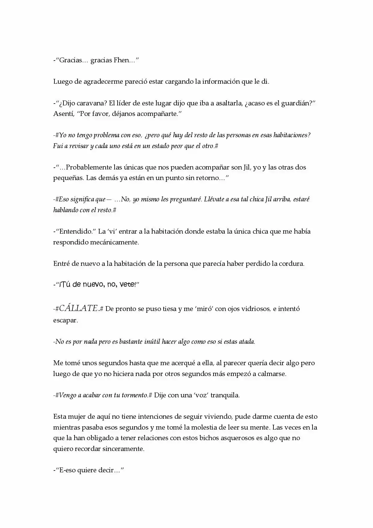¿Realmente Buscas Venganza? (Novela) - Capítulo 28 - Página 5 - LectorTMOo