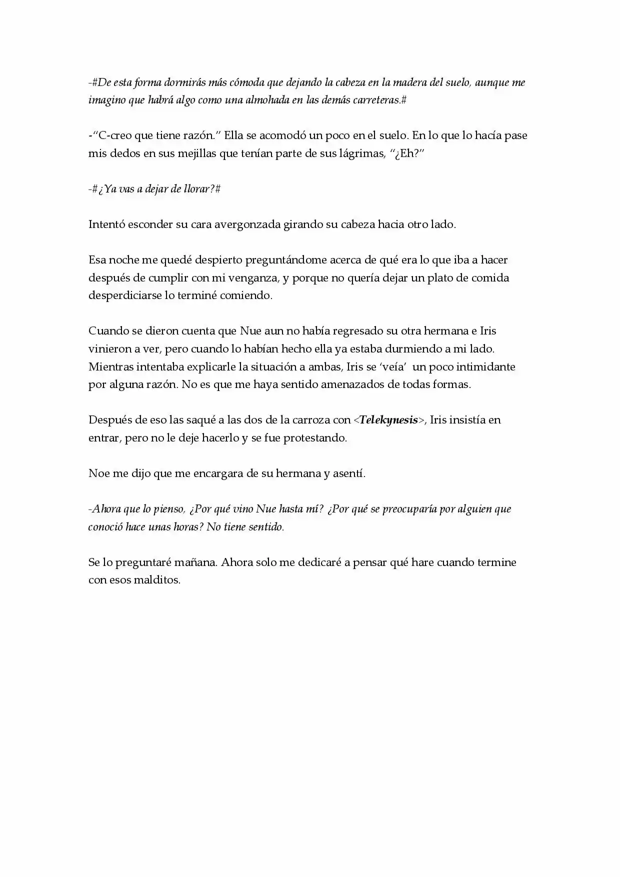 ¿Realmente Buscas Venganza? (Novela) - Capítulo 33 - Página 5 - LectorTMOo