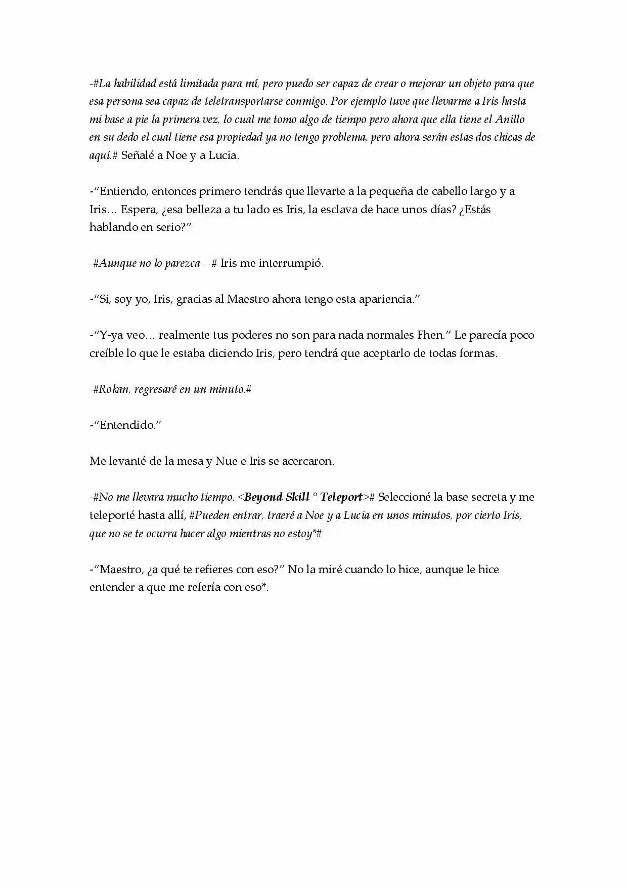¿Realmente Buscas Venganza? (Novela) - Capítulo 38 - Página 6 - LectorTMOo