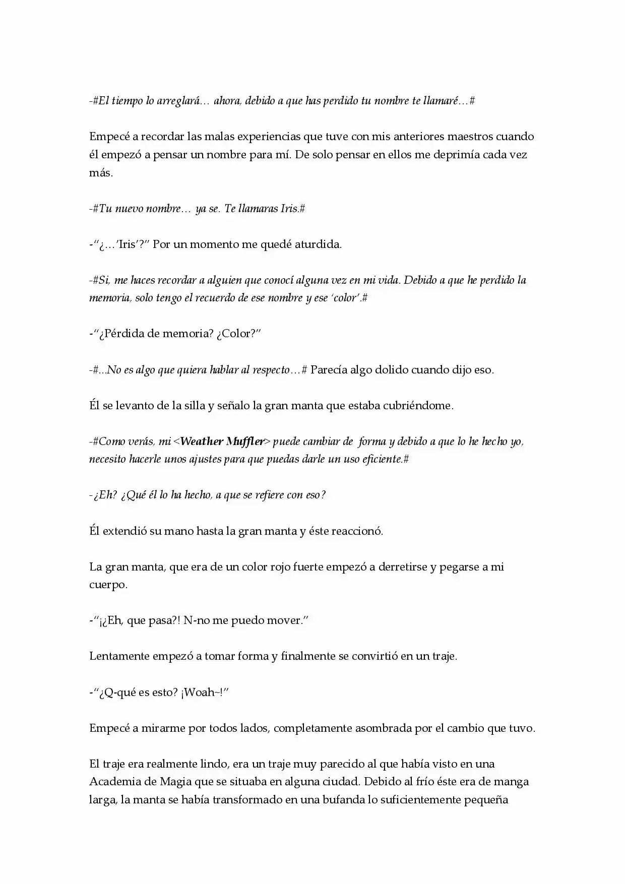 ¿Realmente Buscas Venganza? (Novela) - Capítulo 5 - Página 6 - LectorTMOo