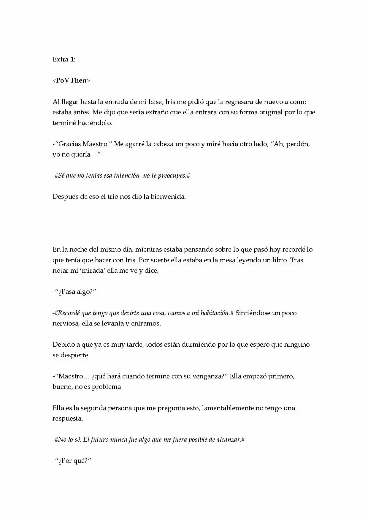¿Realmente Buscas Venganza? (Novela) - Capítulo 66.50 - Página 1 - LectorTMOo