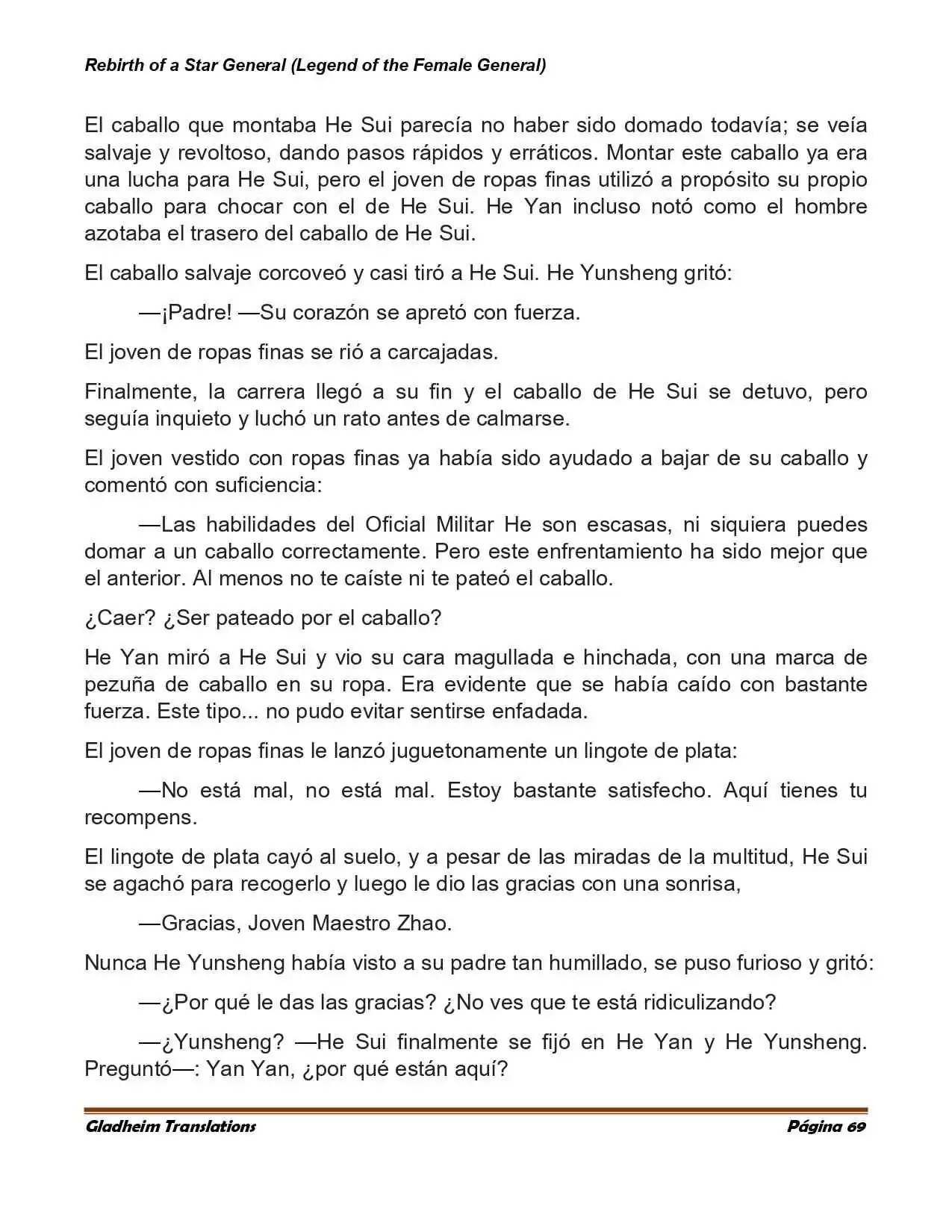 Rebirth Of A Star General (Novela) - Capítulo 13 - Página 4 - LectorTMOo