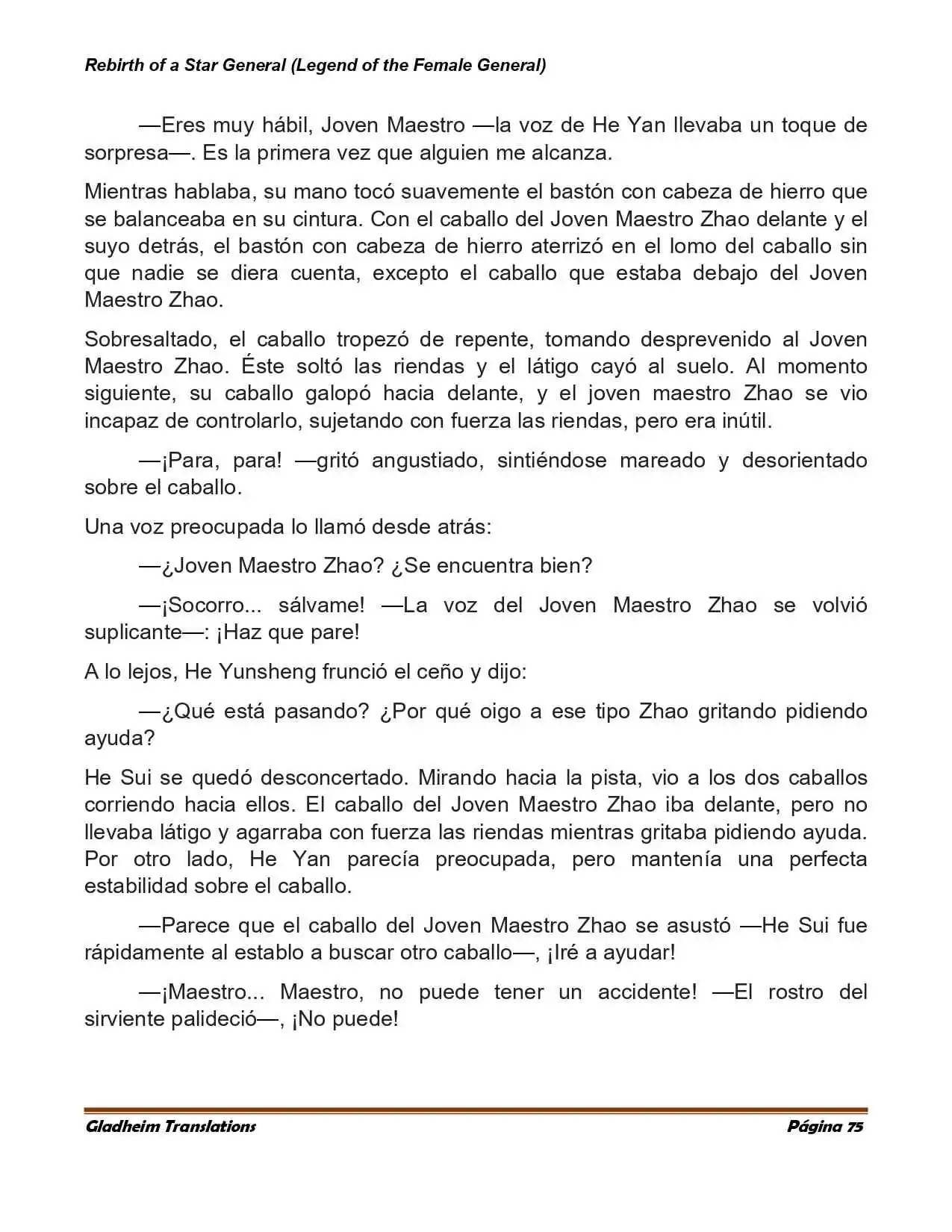 Rebirth Of A Star General (Novela) - Capítulo 14 - Página 4 - LectorTMOo