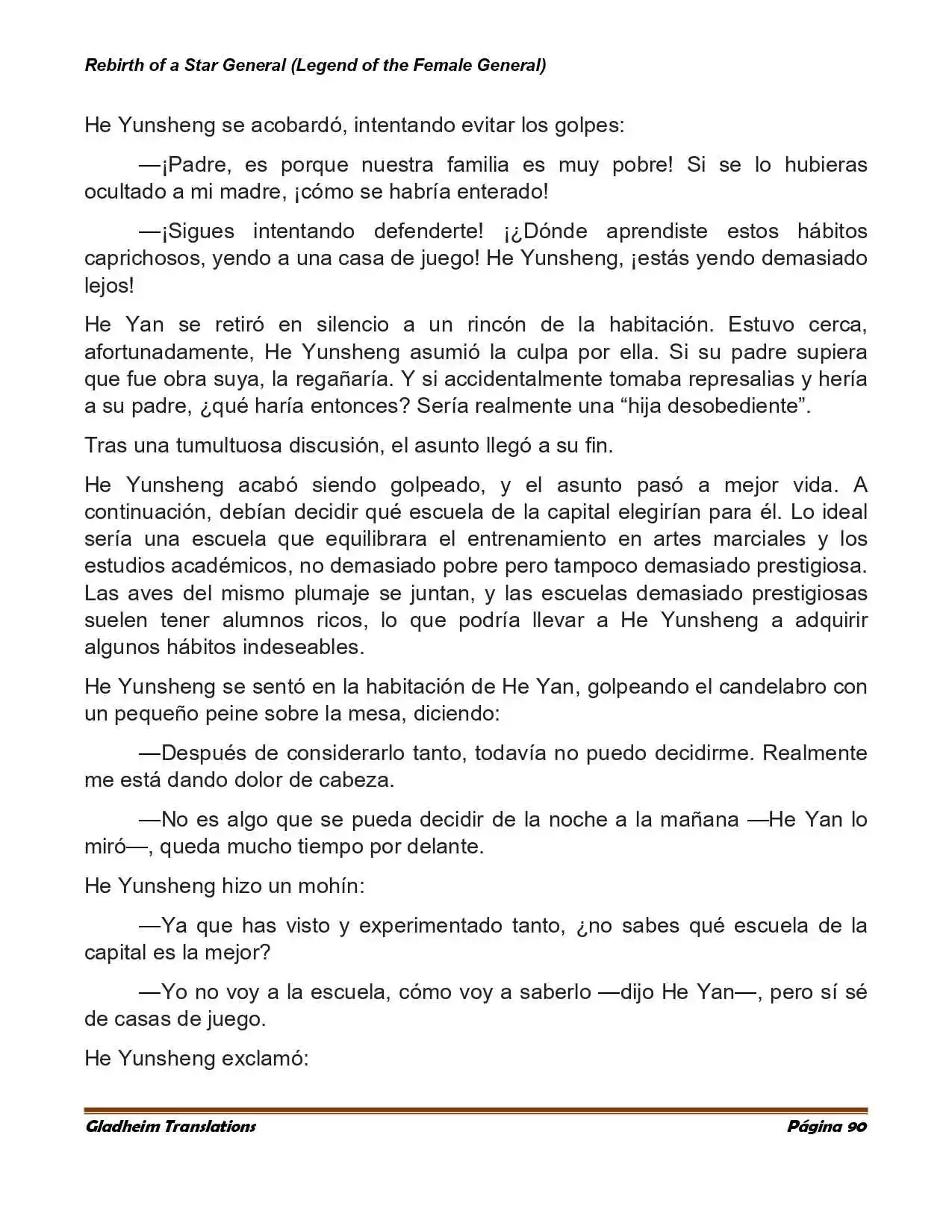 Rebirth Of A Star General (Novela) - Capítulo 17 - Página 4 - LectorTMOo