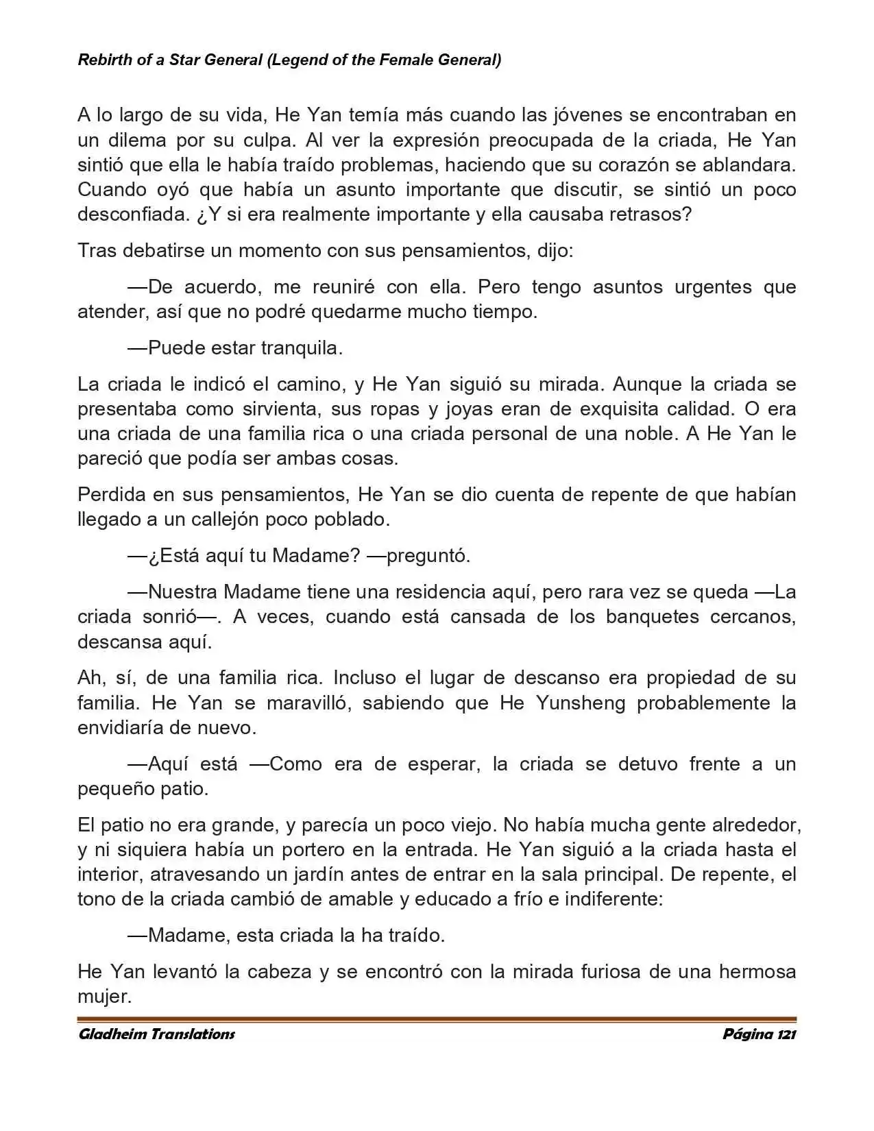 Rebirth Of A Star General (Novela) - Capítulo 23 - Página 4 - LectorTMOo