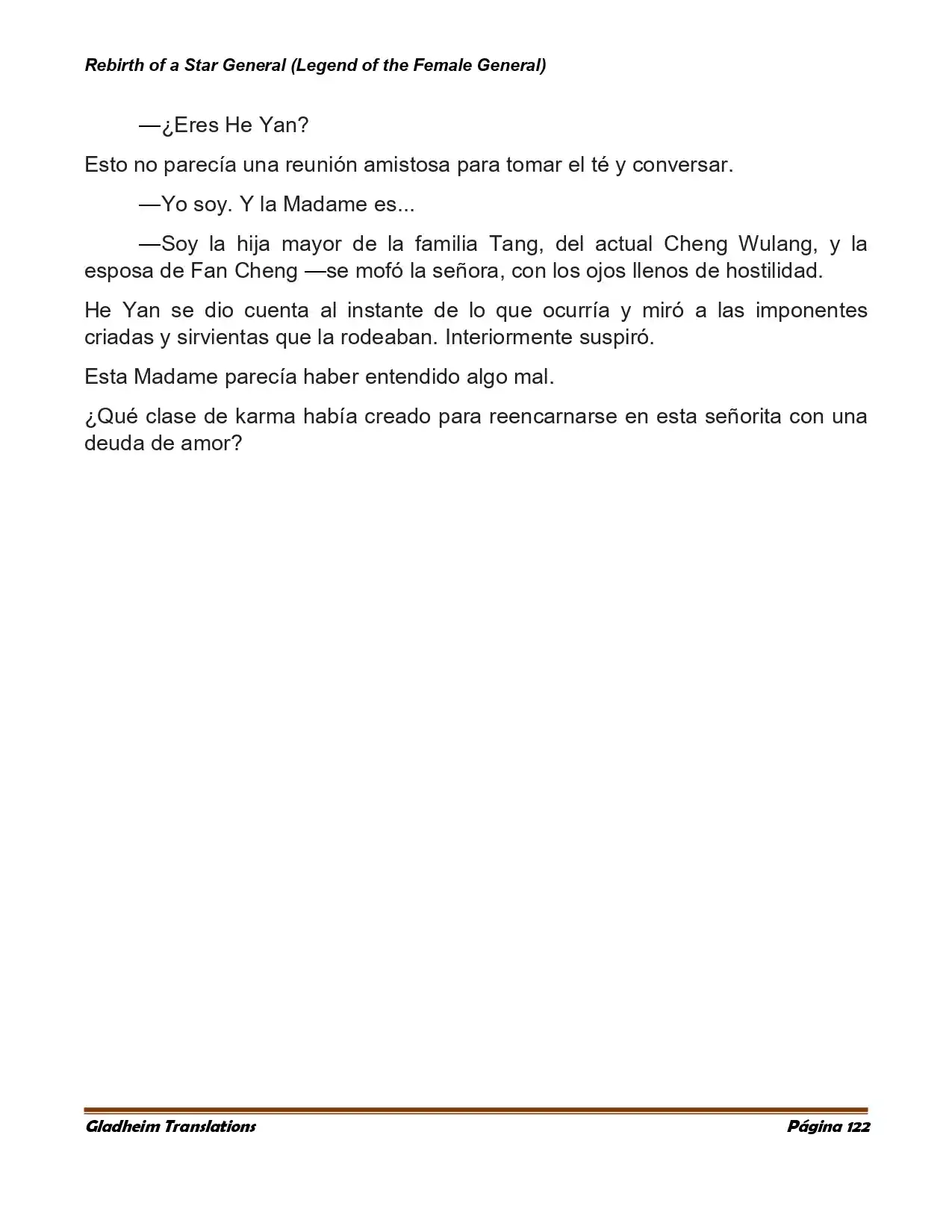 Rebirth Of A Star General (Novela) - Capítulo 23 - Página 5 - LectorTMOo