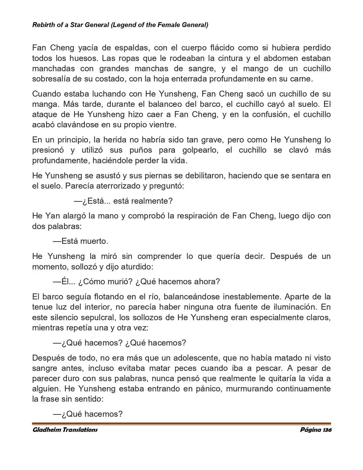 Rebirth Of A Star General (Novela) - Capítulo 26 - Página 4 - LectorTMOo