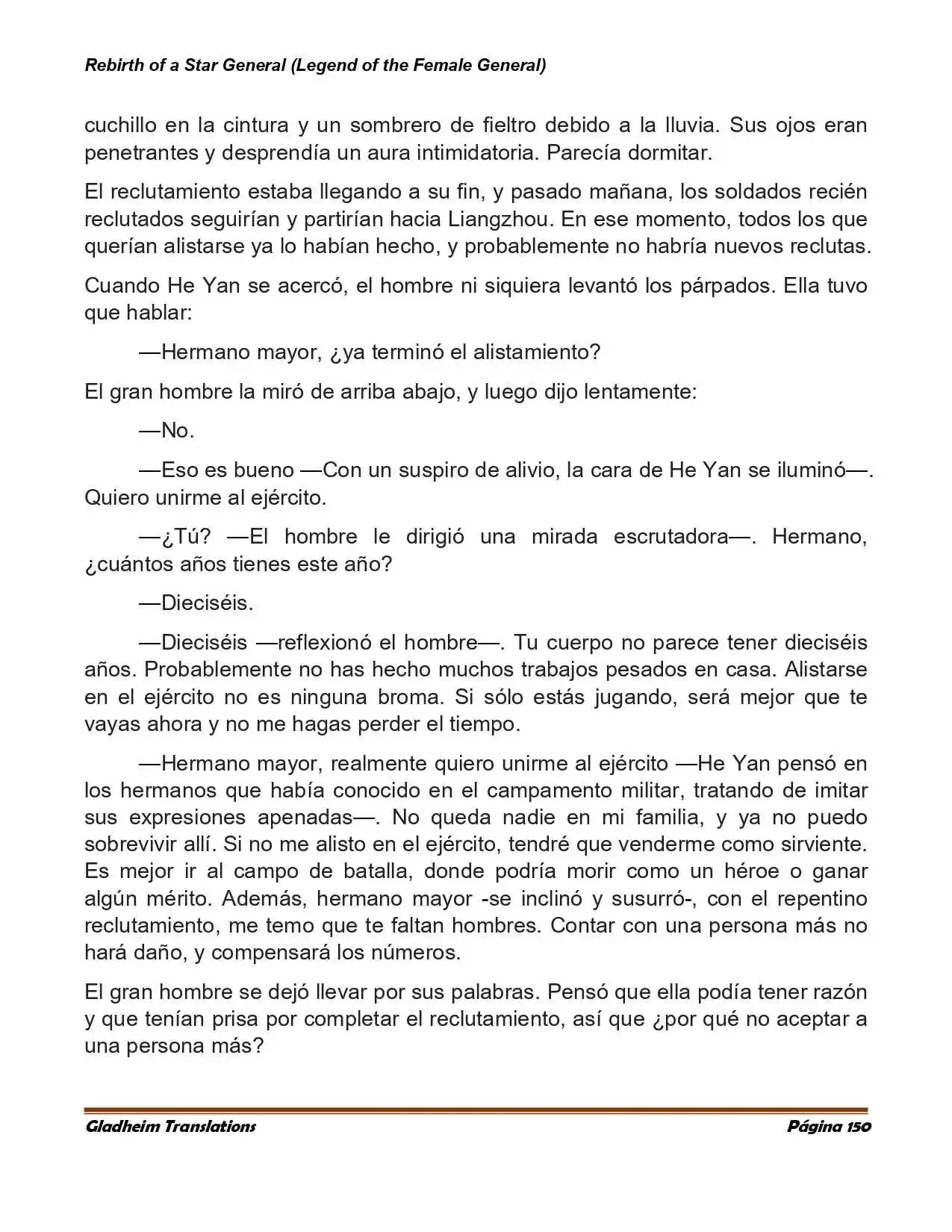 Rebirth Of A Star General (Novela) - Capítulo 29 - Página 4 - LectorTMOo