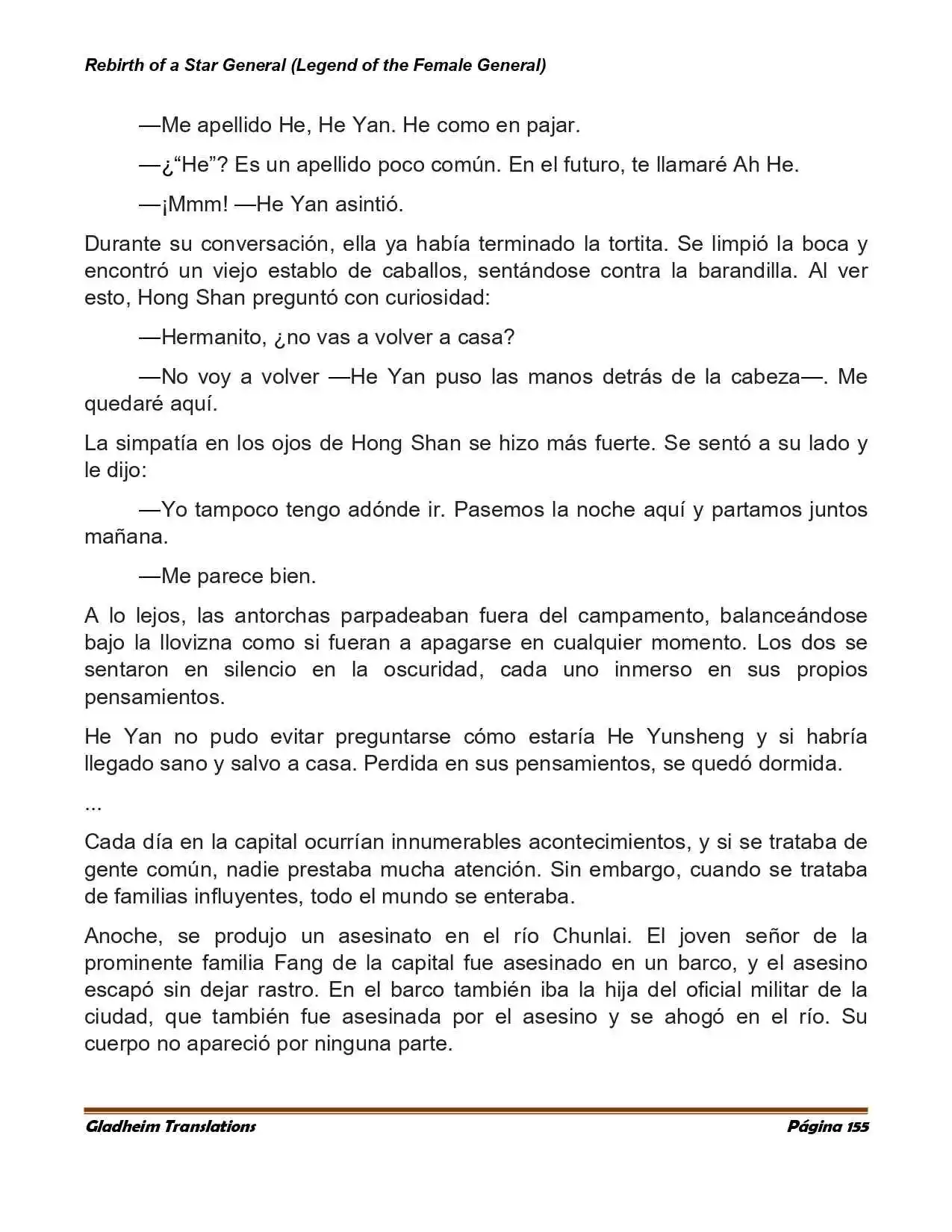 Rebirth Of A Star General (Novela) - Capítulo 30 - Página 4 - LectorTMOo