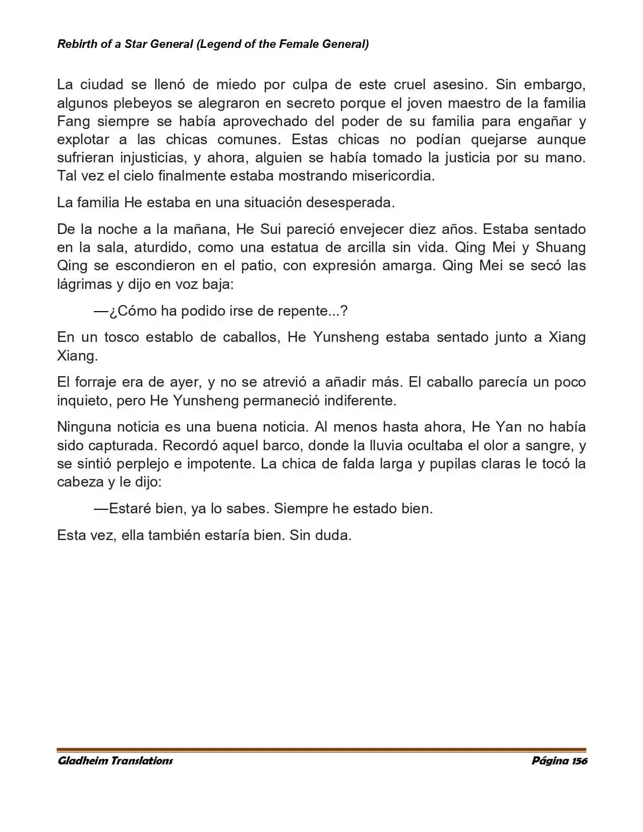 Rebirth Of A Star General (Novela) - Capítulo 30 - Página 5 - LectorTMOo