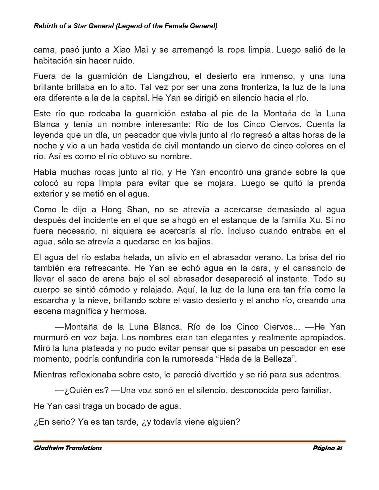 Rebirth Of A Star General (Novela) - Capítulo 36 - Página 4 - LectorTMOo
