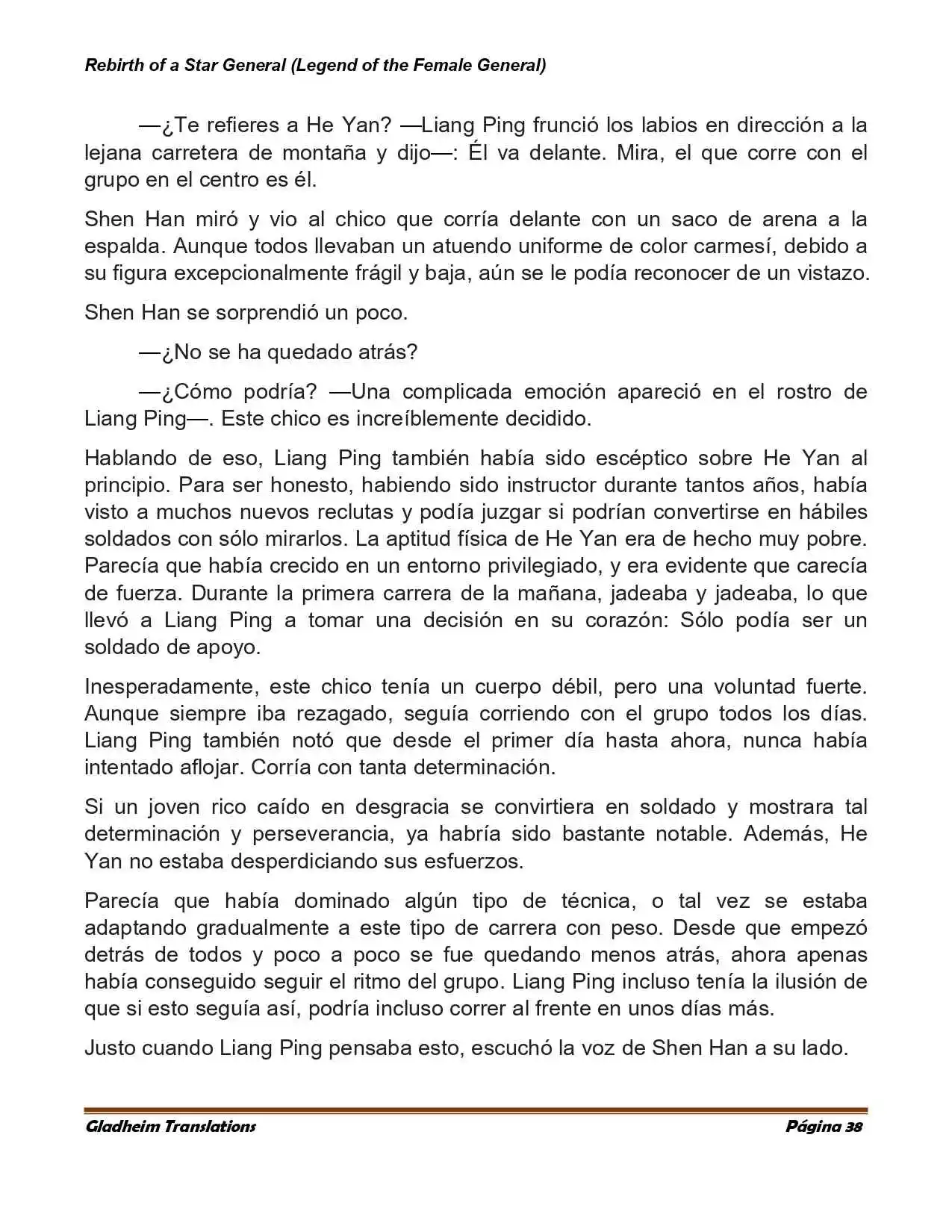 Rebirth Of A Star General (Novela) - Capítulo 37 - Página 6 - LectorTMOo