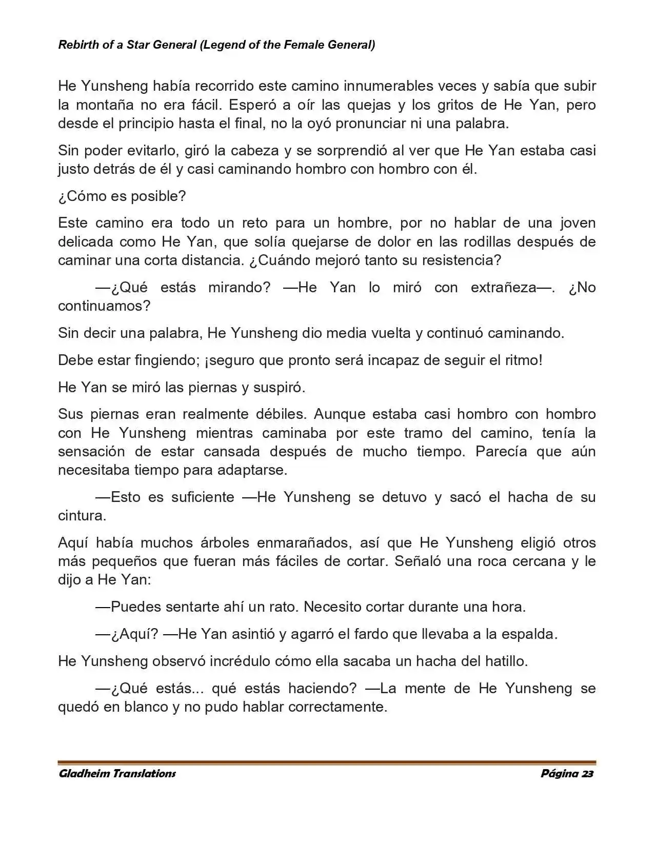 Rebirth Of A Star General (Novela) - Capítulo 4 - Página 4 - LectorTMOo