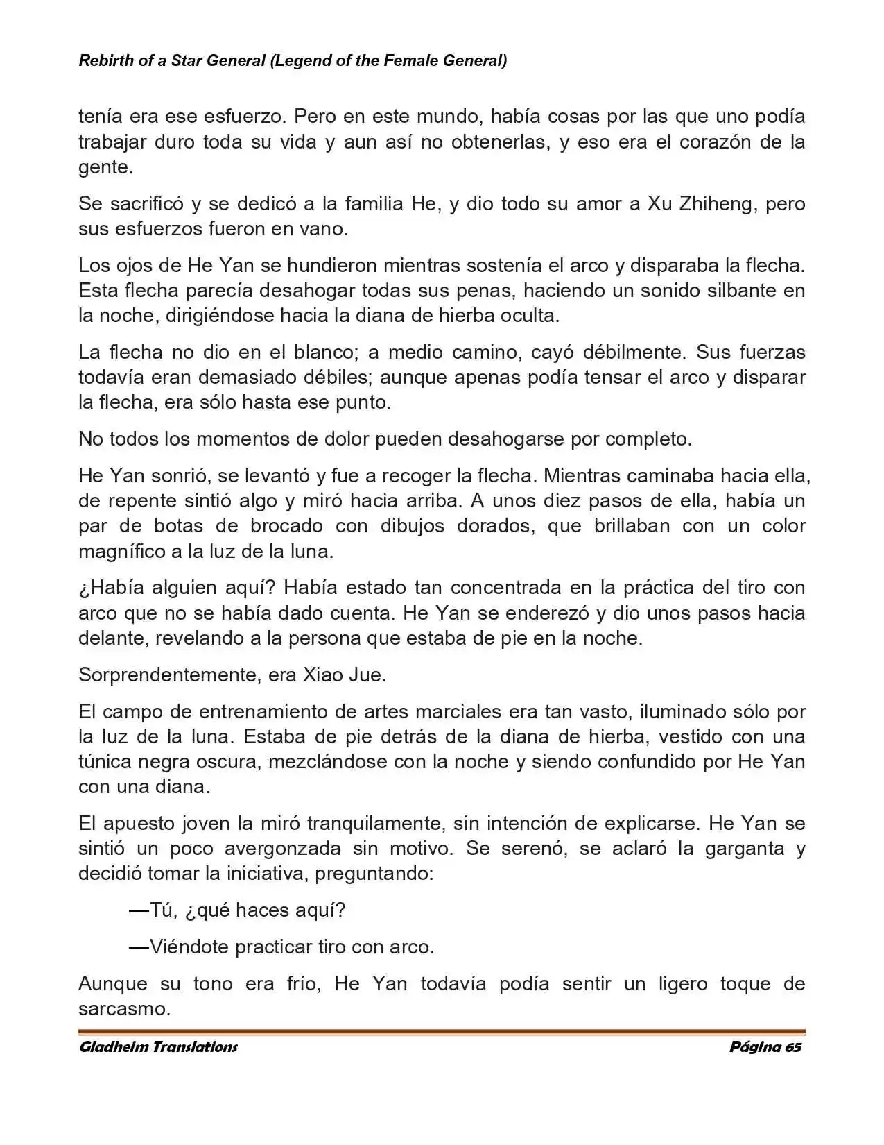 Rebirth Of A Star General (Novela) - Capítulo 43 - Página 4 - LectorTMOo