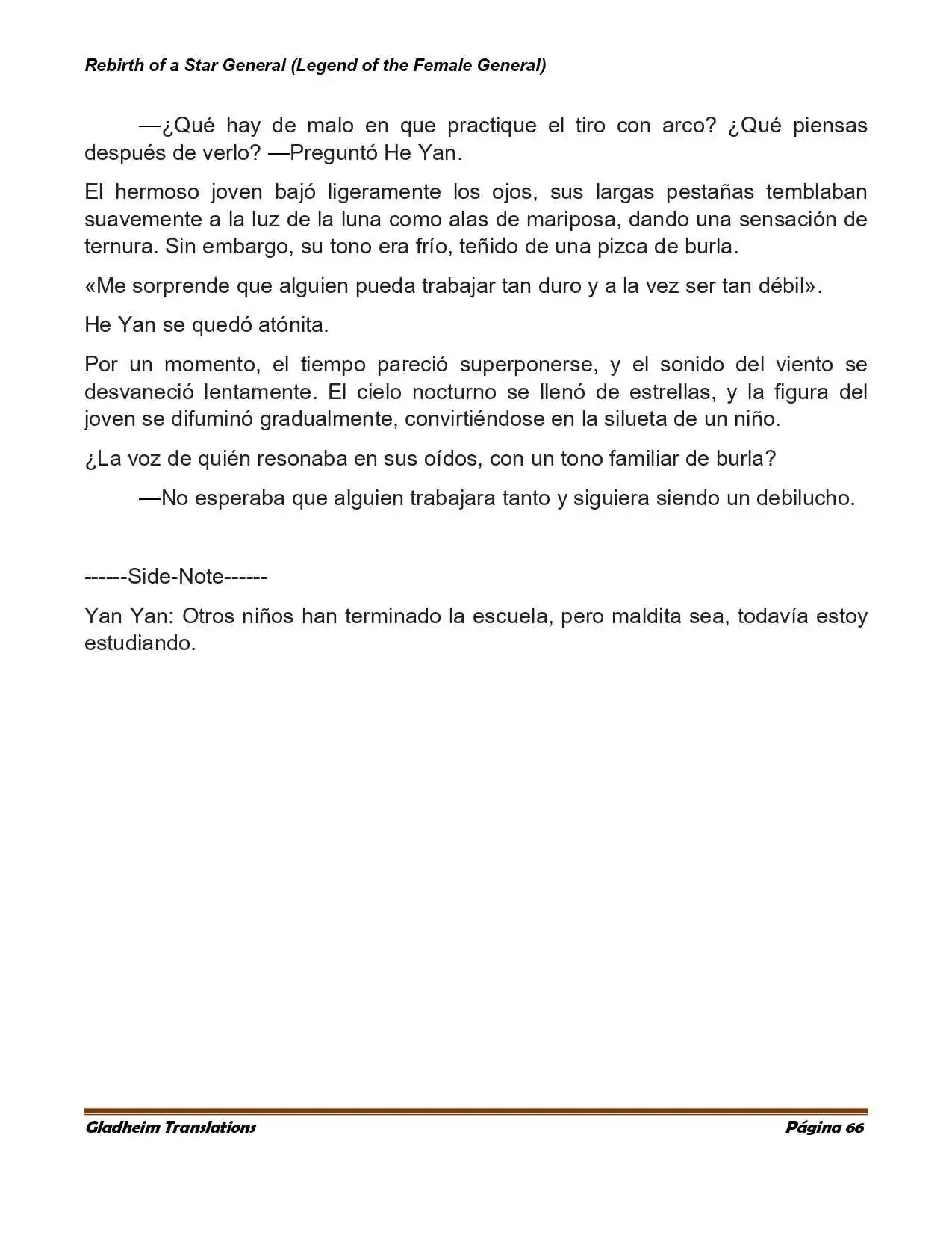 Rebirth Of A Star General (Novela) - Capítulo 43 - Página 5 - LectorTMOo