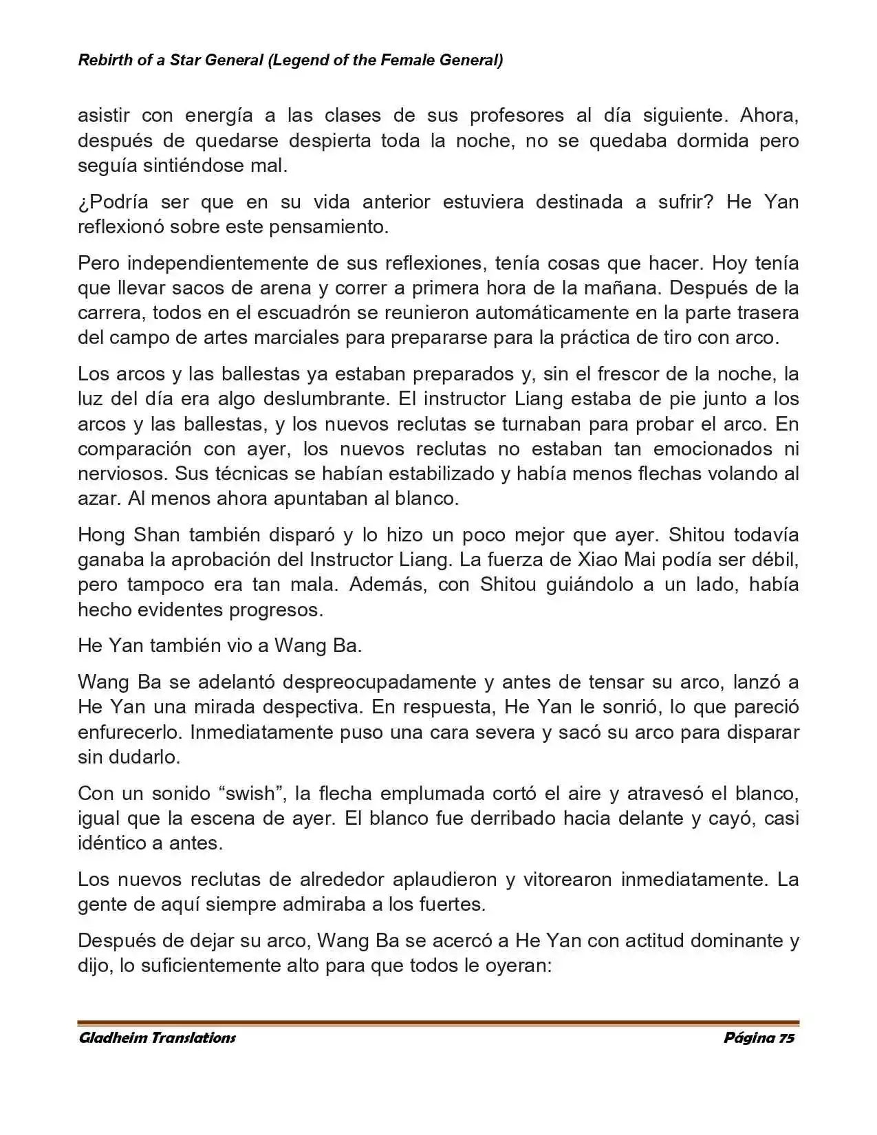 Rebirth Of A Star General (Novela) - Capítulo 45 - Página 4 - LectorTMOo