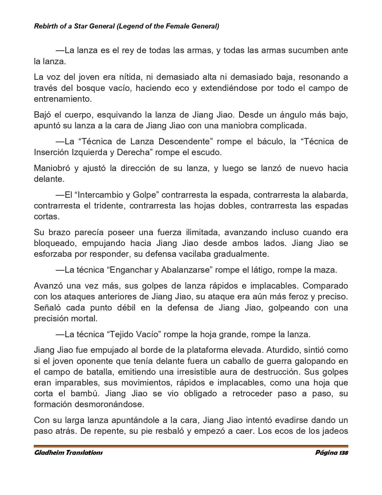 Rebirth Of A Star General (Novela) - Capítulo 57 - Página 4 - LectorTMOo