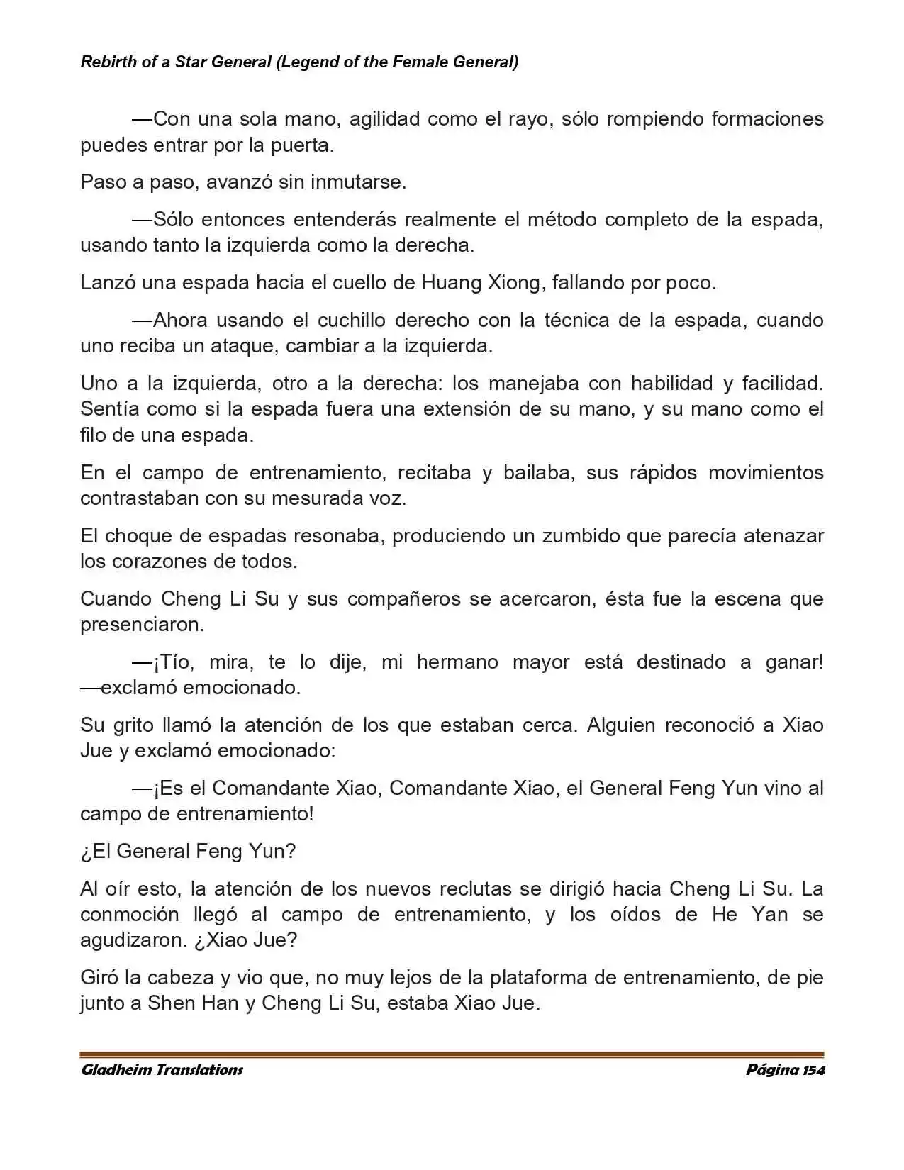 Rebirth Of A Star General (Novela) - Capítulo 60 - Página 5 - LectorTMOo