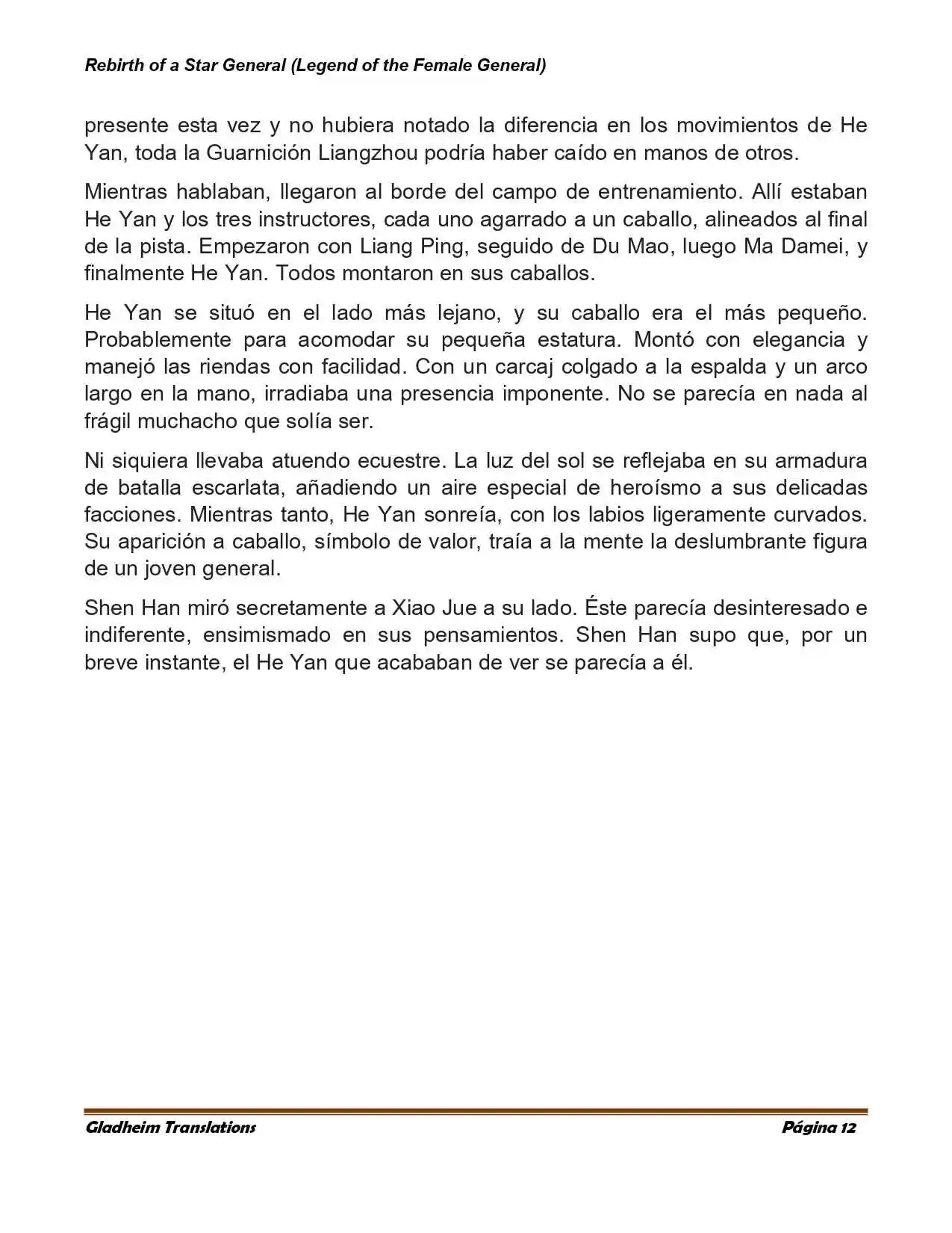 Rebirth Of A Star General (Novela) - Capítulo 62 - Página 5 - LectorTMOo