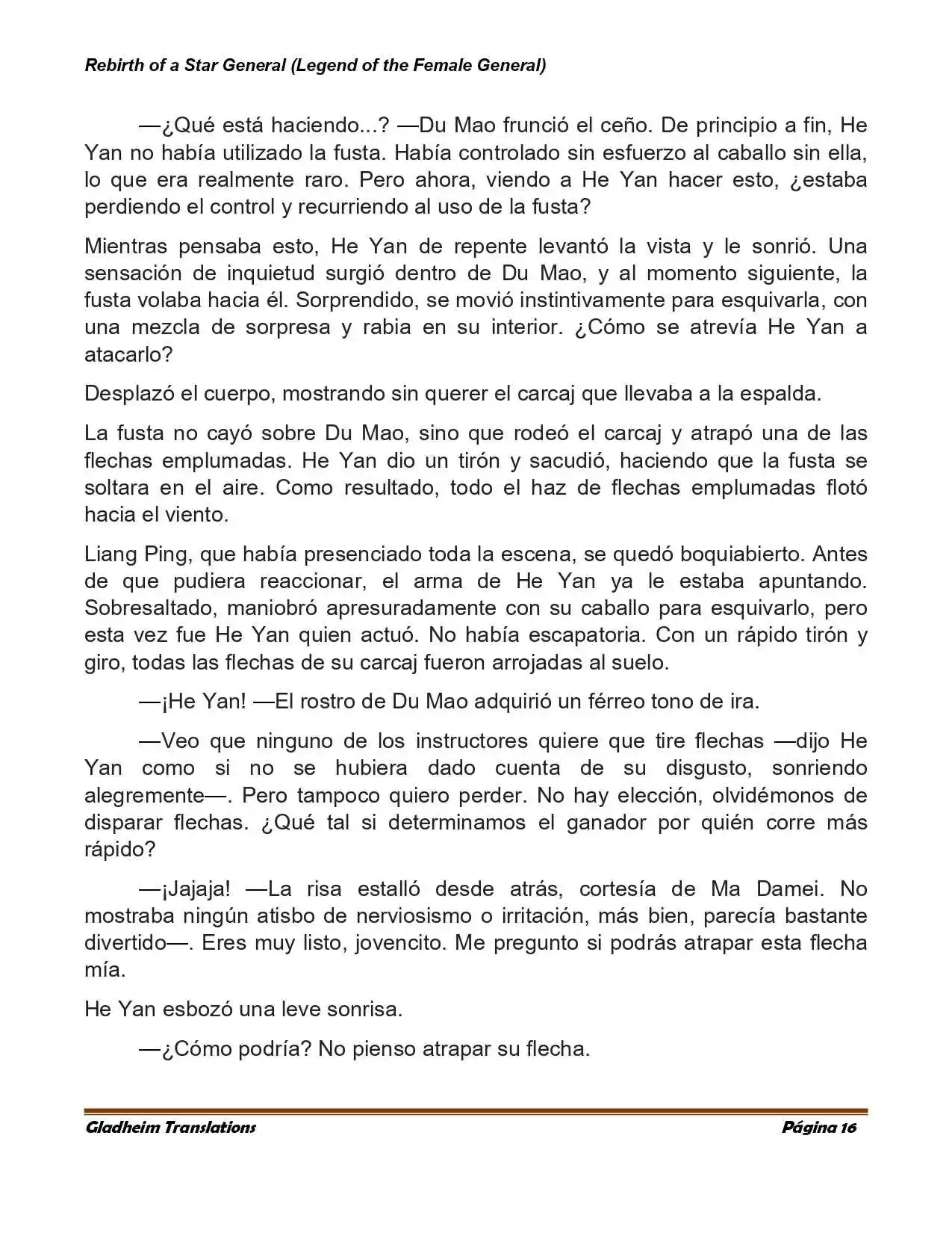 Rebirth Of A Star General (Novela) - Capítulo 63 - Página 4 - LectorTMOo