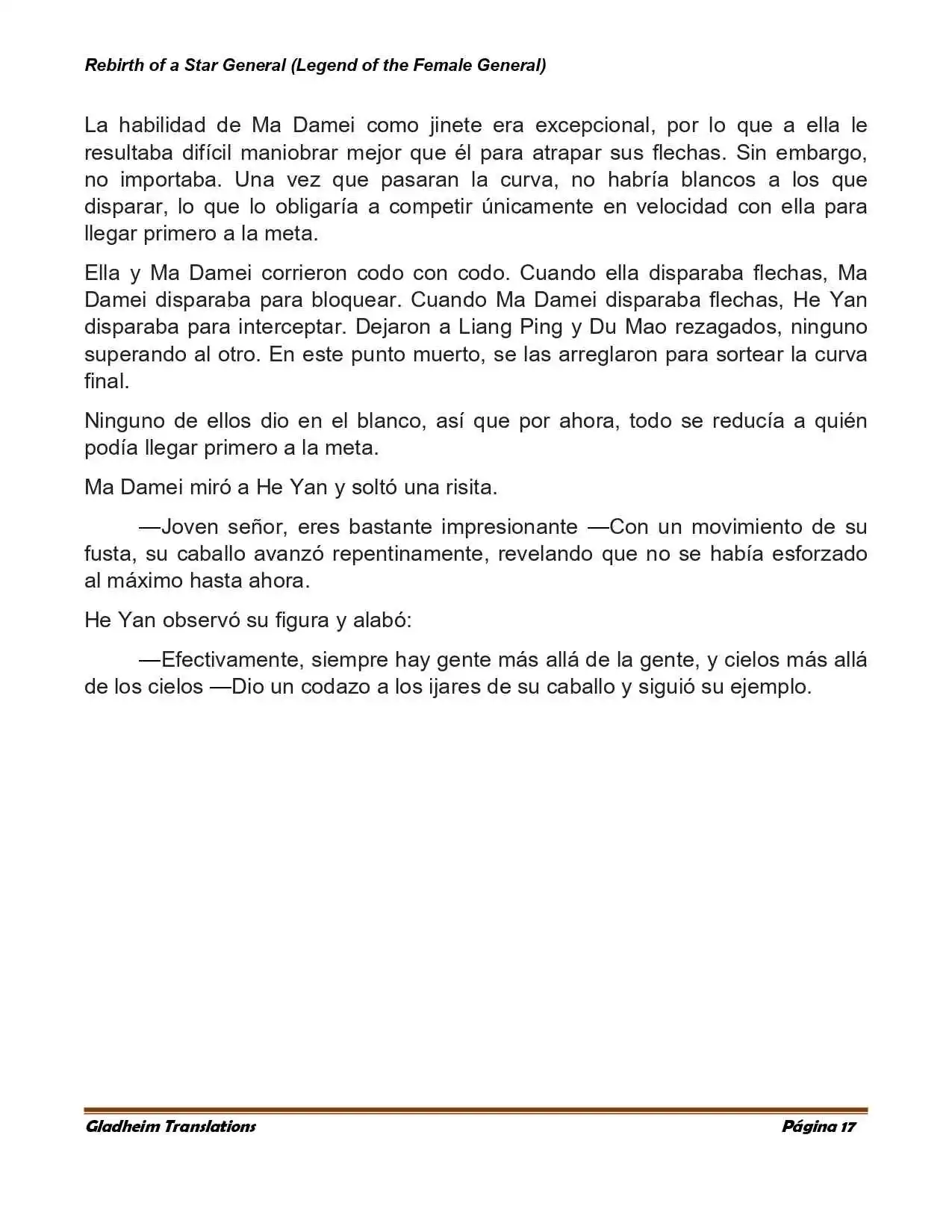 Rebirth Of A Star General (Novela) - Capítulo 63 - Página 5 - LectorTMOo