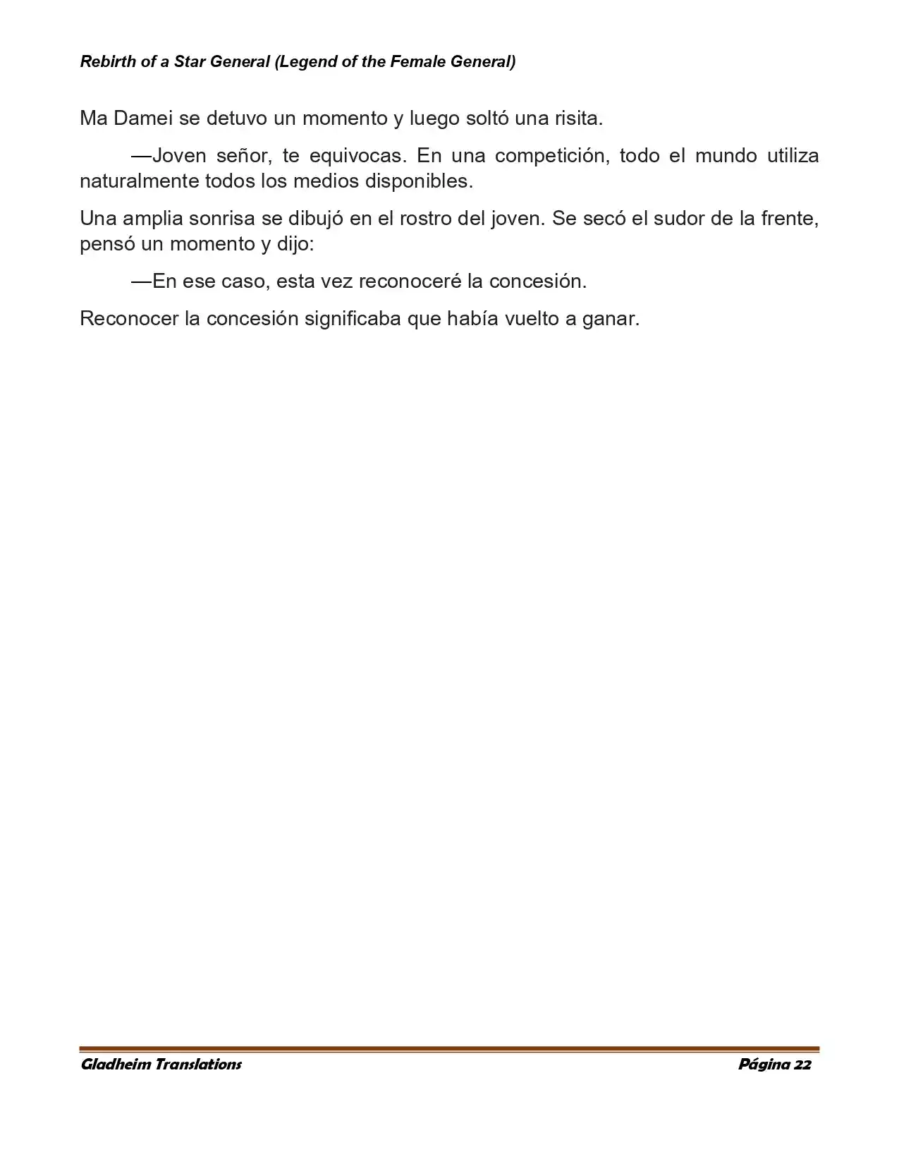 Rebirth Of A Star General (Novela) - Capítulo 64 - Página 5 - LectorTMOo