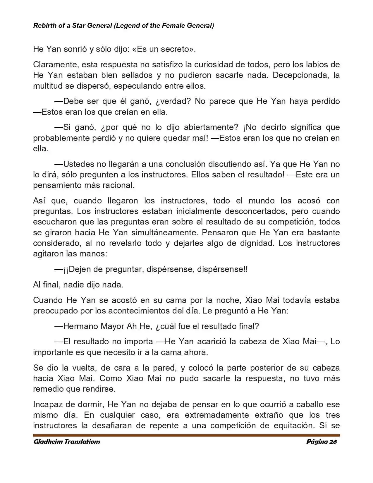 Rebirth Of A Star General (Novela) - Capítulo 65 - Página 4 - LectorTMOo