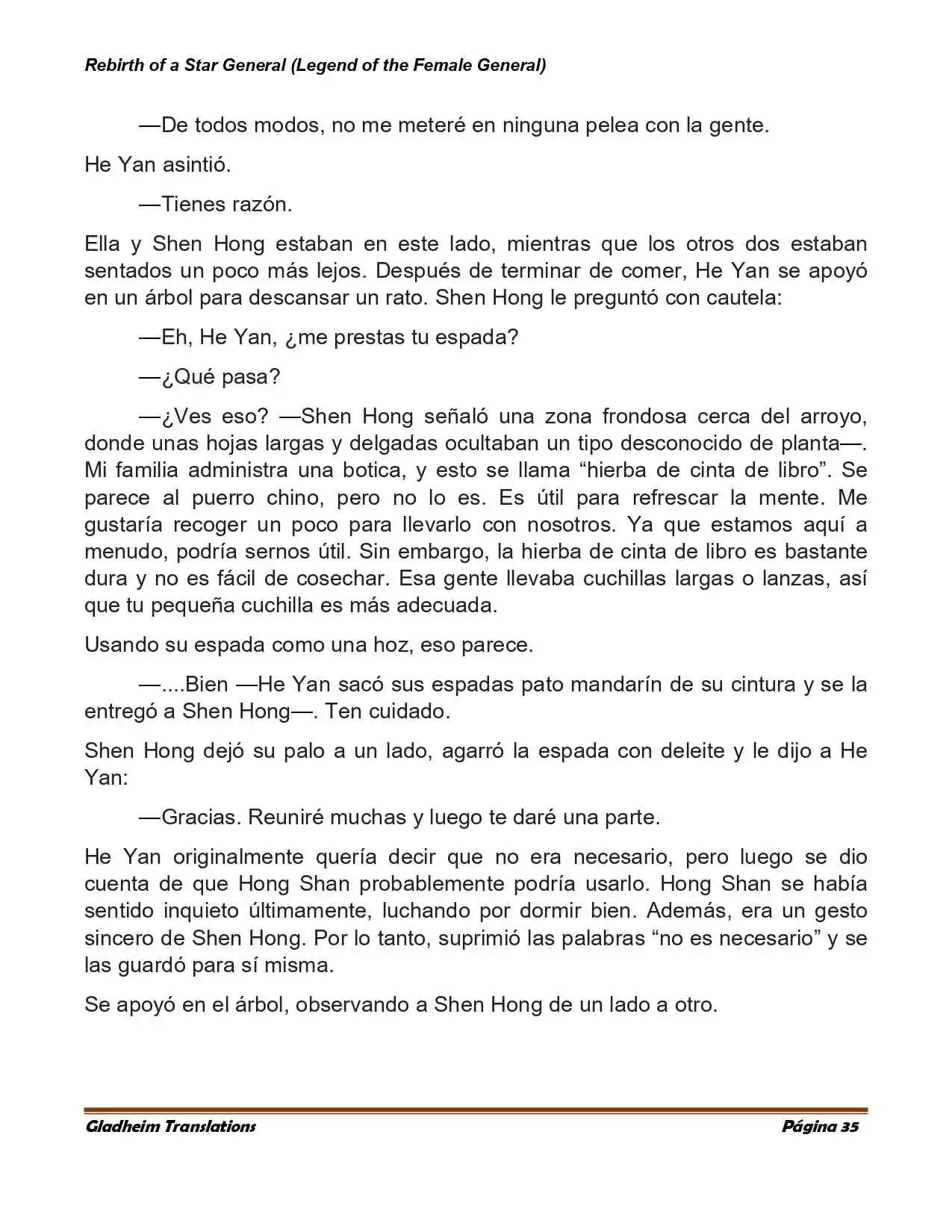 Rebirth Of A Star General (Novela) - Capítulo 66 - Página 8 - LectorTMOo