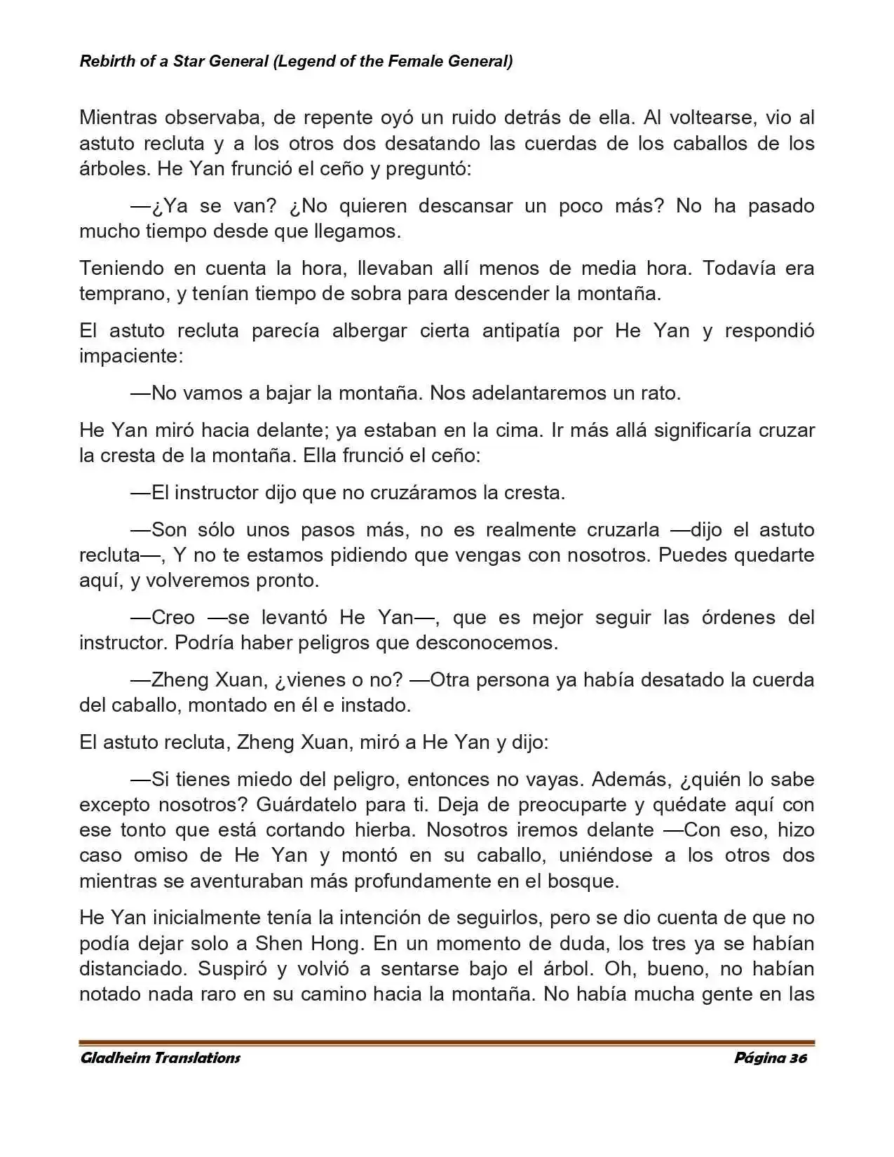 Rebirth Of A Star General (Novela) - Capítulo 66 - Página 9 - LectorTMOo