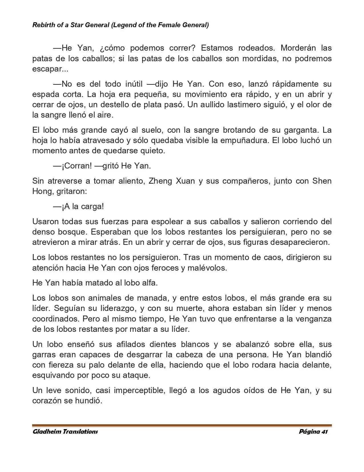 Rebirth Of A Star General (Novela) - Capítulo 67 - Página 4 - LectorTMOo