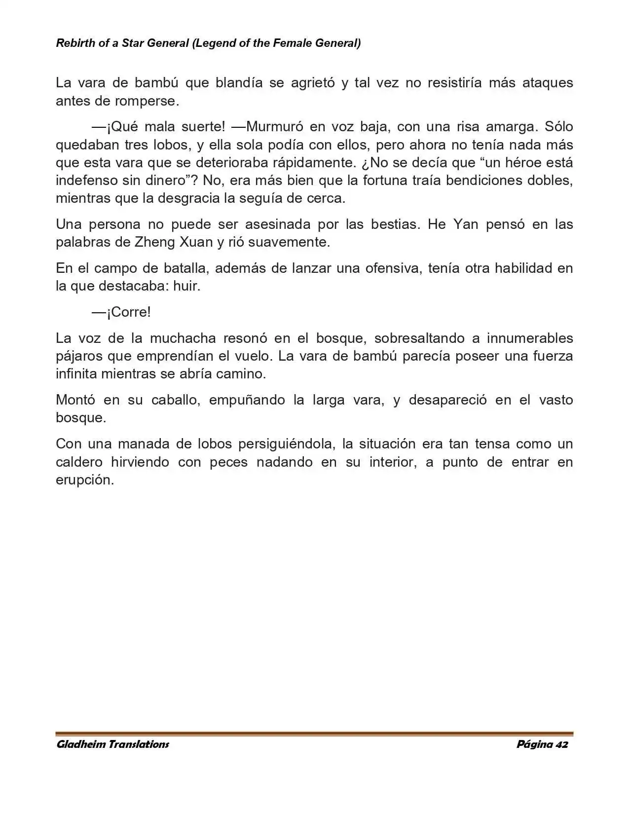 Rebirth Of A Star General (Novela) - Capítulo 67 - Página 5 - LectorTMOo